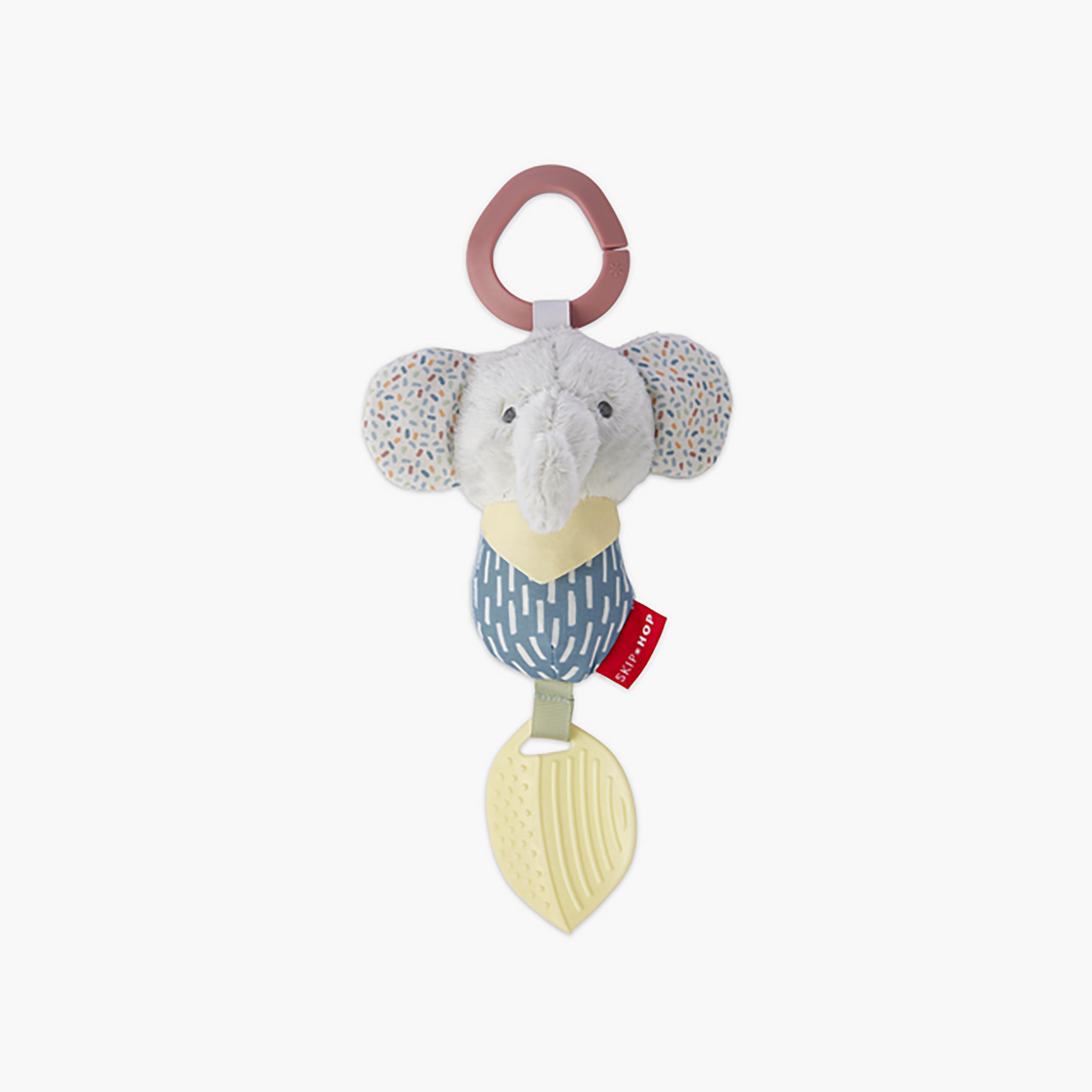 Skip Hop Bandana Buddies Chime & Teether Stroller Toy-toys-babyandtoddlertoys-strollertoys-image-1