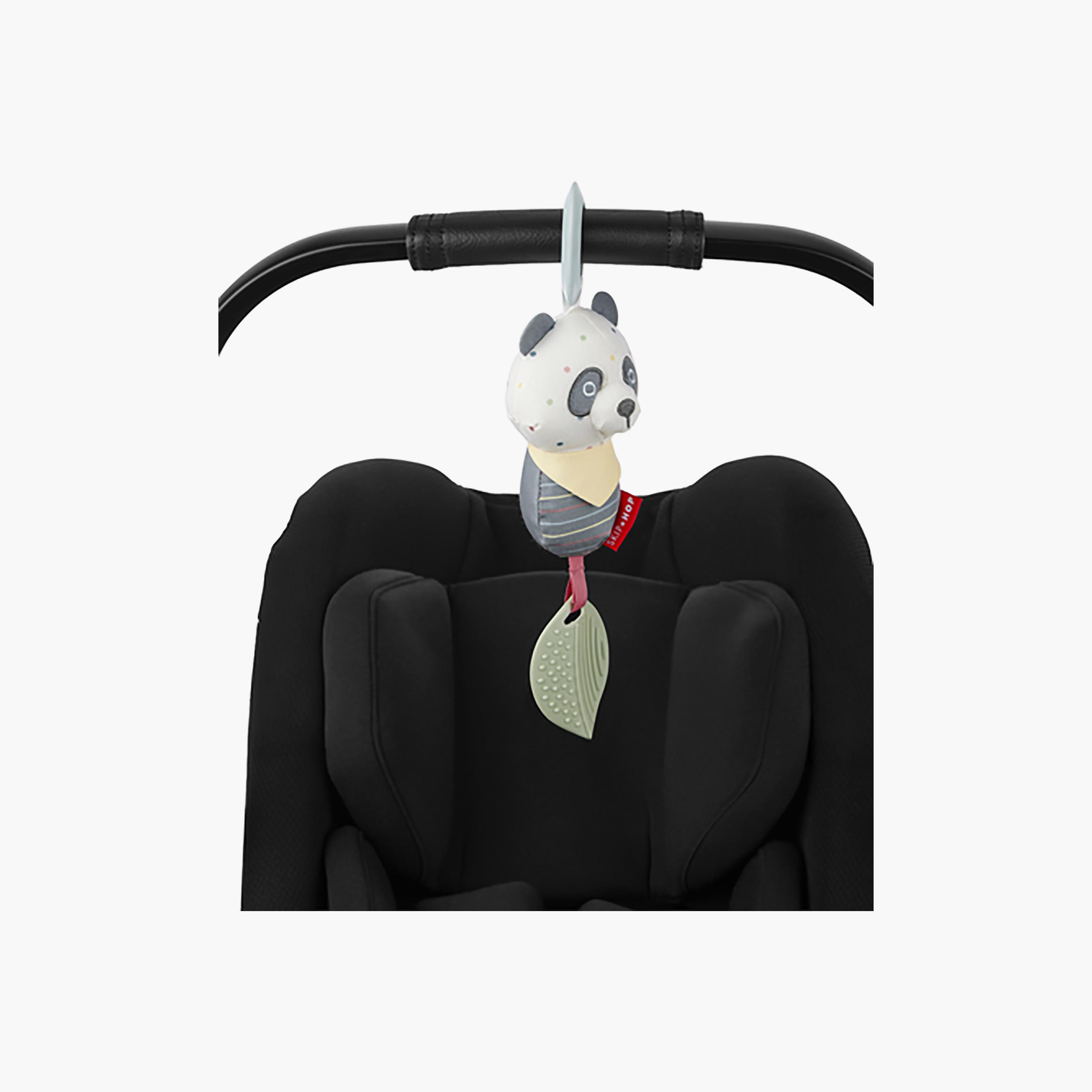 Skip Hop Bandana Buddies Chime & Teether Stroller Toy-toys-babyandtoddlertoys-strollertoys-image-3