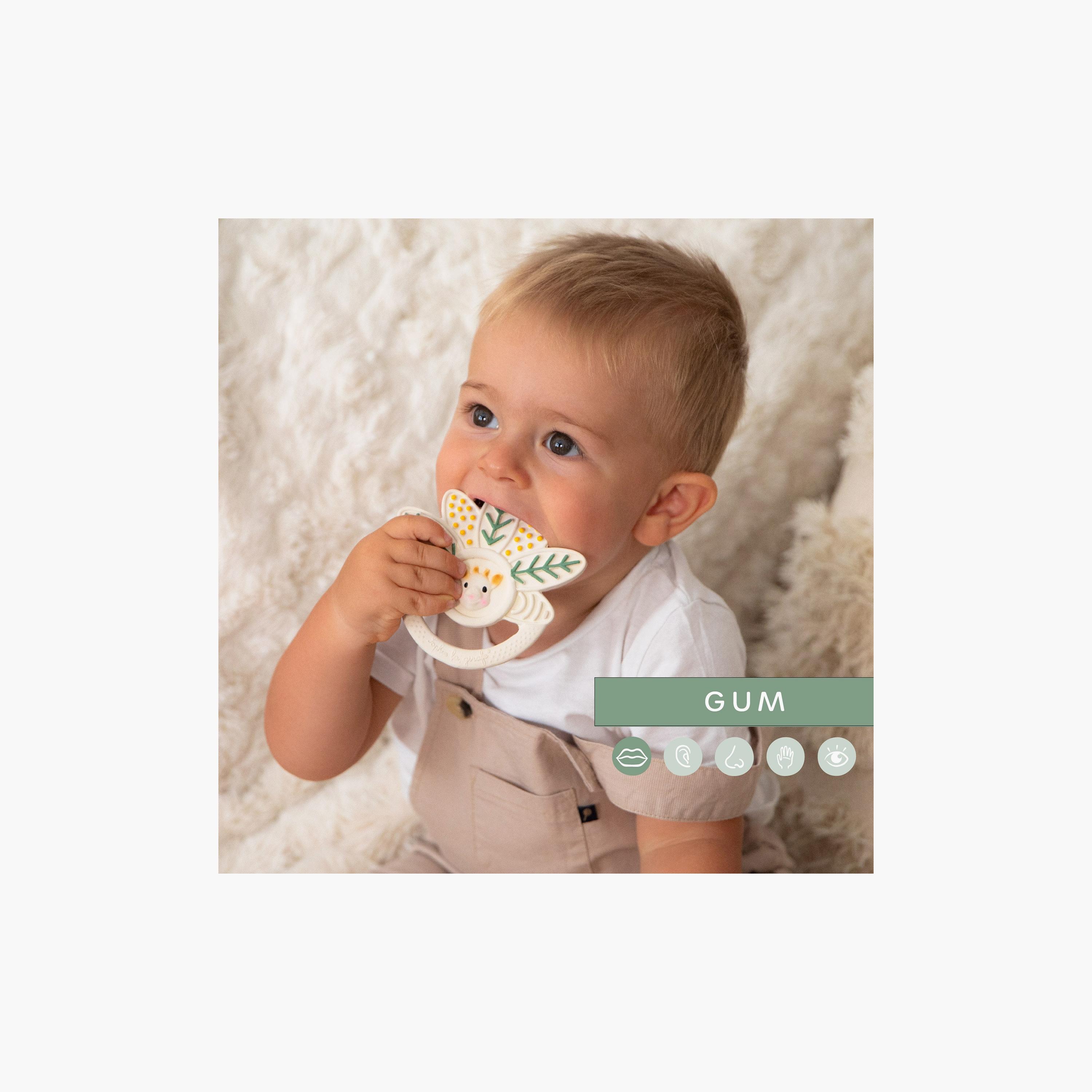 عضاضة أطفال ميل فوي لتحفيز الحواس الخمس من صوفي لا جيراف-toys-babyandtoddlertoys-rattlesandteethers-image-4