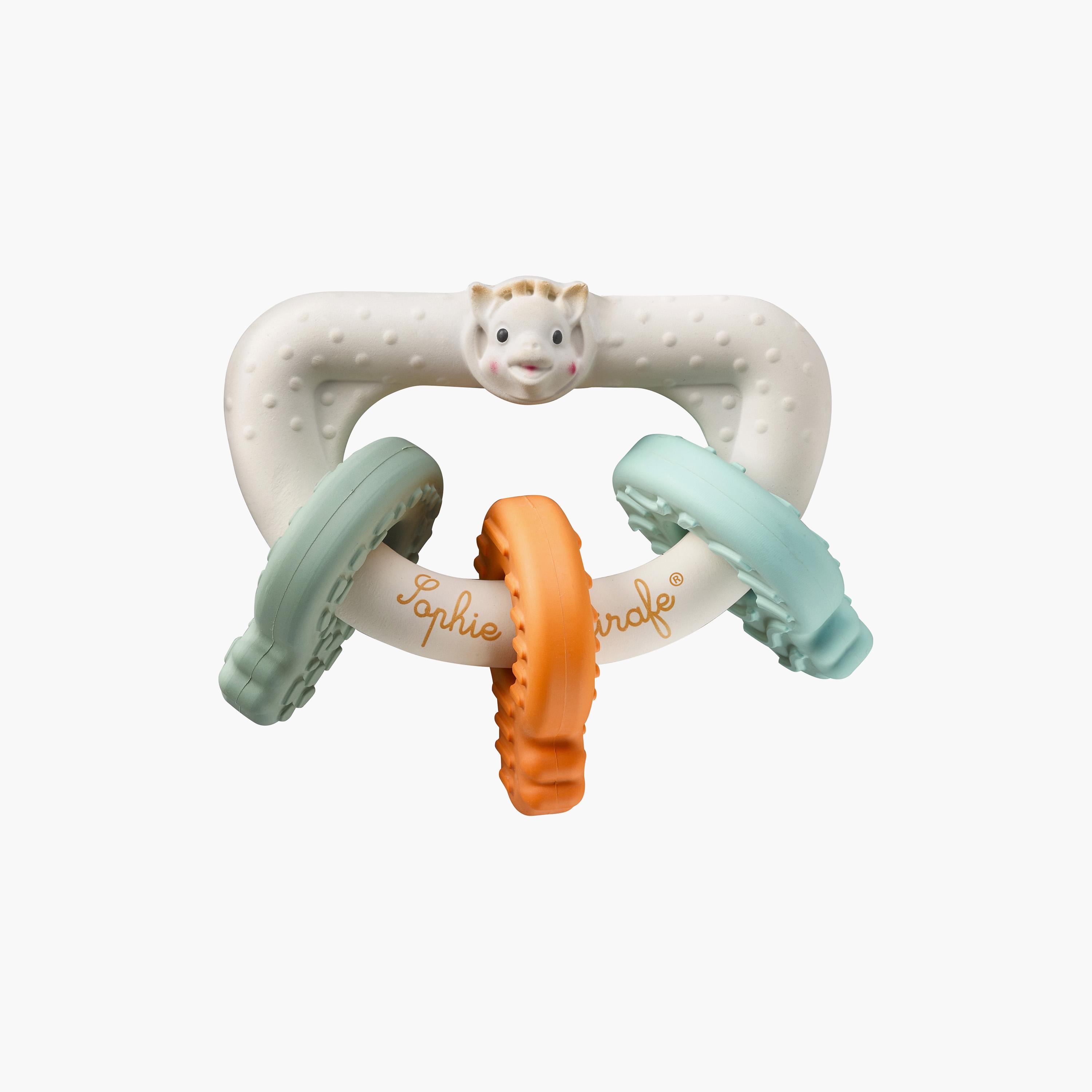 عضاضة أطفال بتصميم مفاتيح بارزة الملمس من صوفي لا جيراف-toys-babyandtoddlertoys-rattlesandteethers-image-1