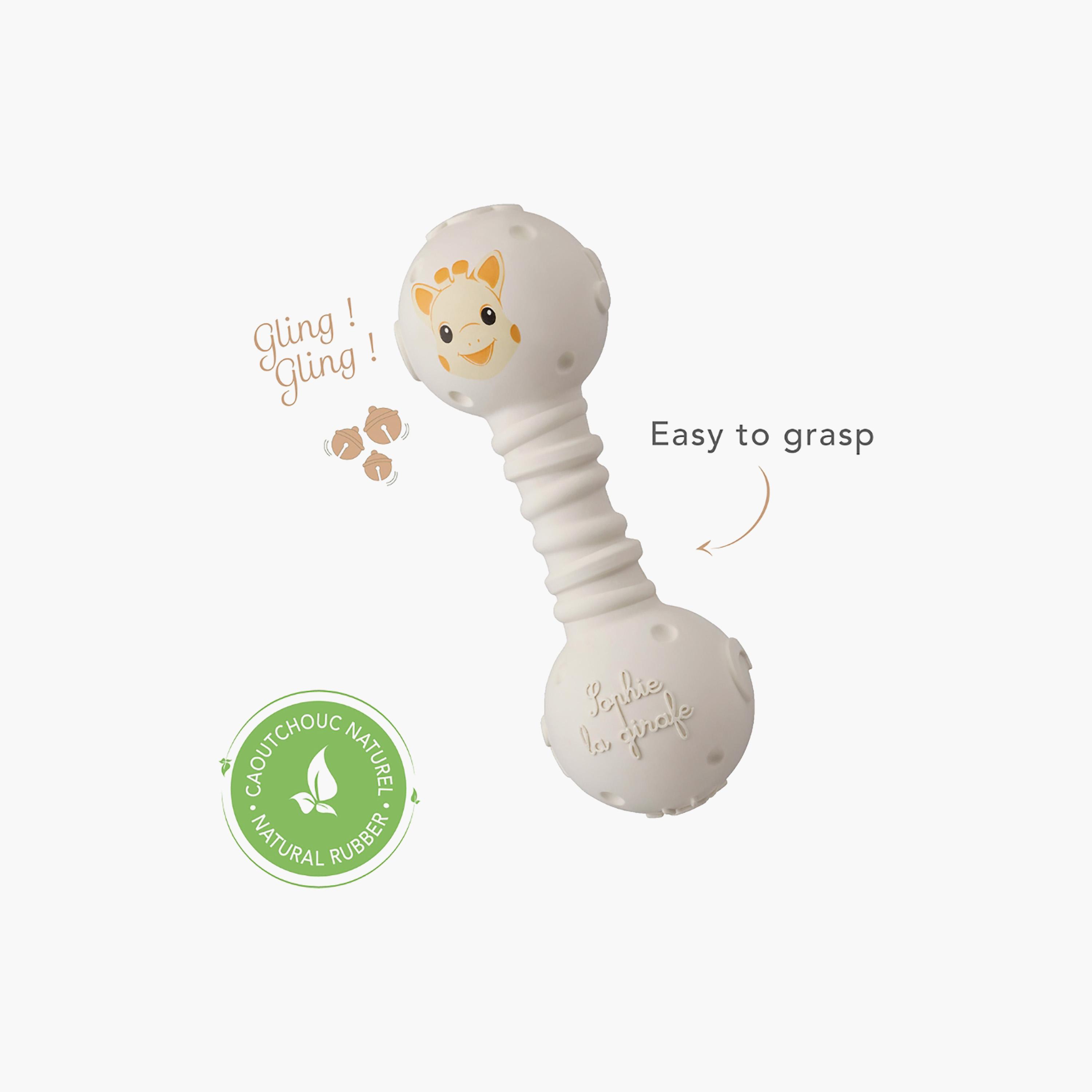 Sophie La Girafe Teething Rattle Multisensory Toy-toys-babyandtoddlertoys-rattlesandteethers-image-2