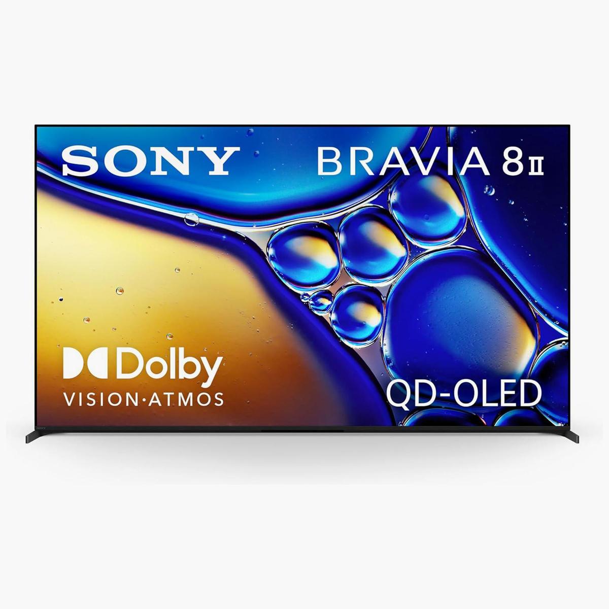 Sony 65-inch BRAVIA 8 II QD-OLED 4K HDR 2025 Google TV - K65XR80M2