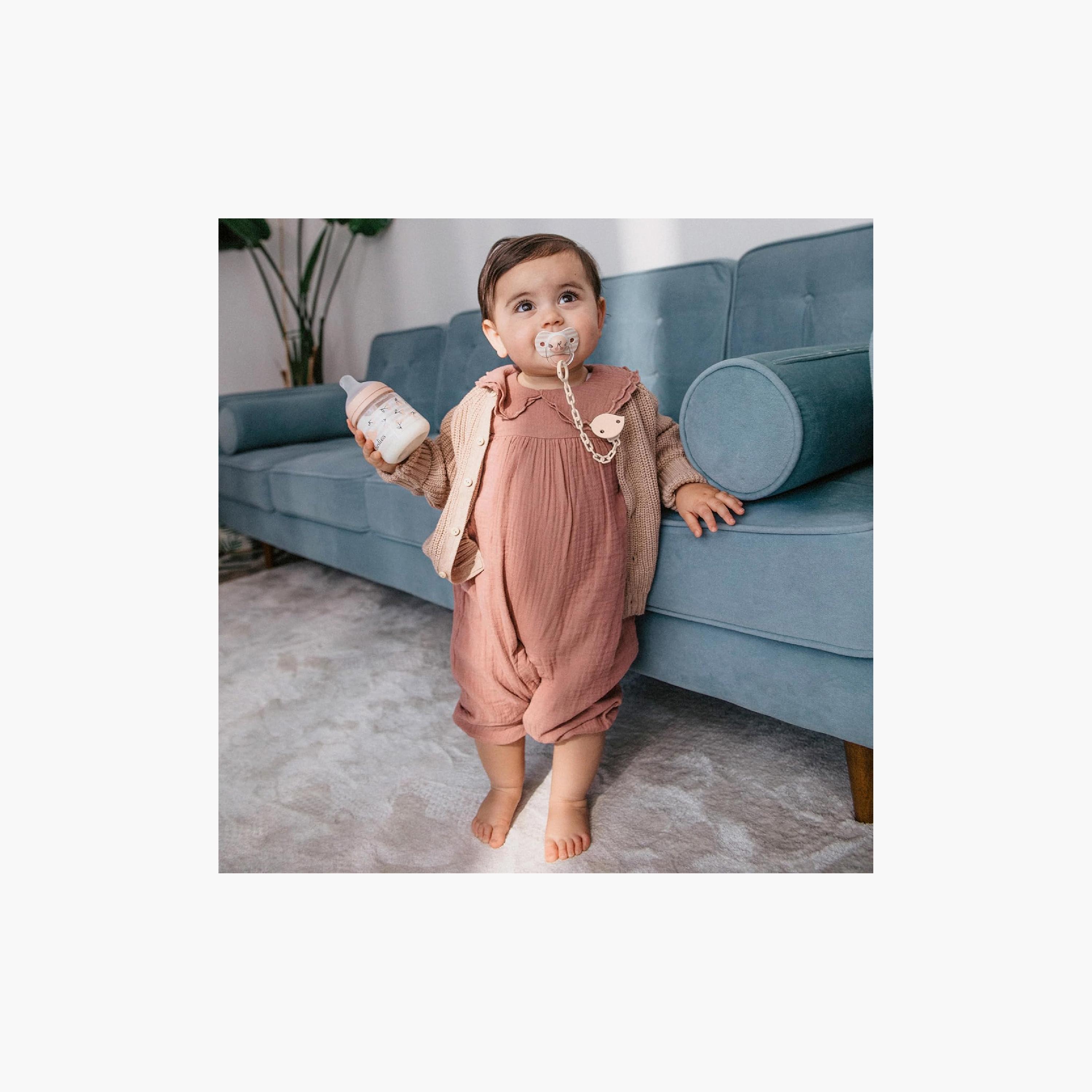 Suavinex 5-Piece Essential Feeding Bottle with Pacifier Set-baby-feeding-accessories-image-2