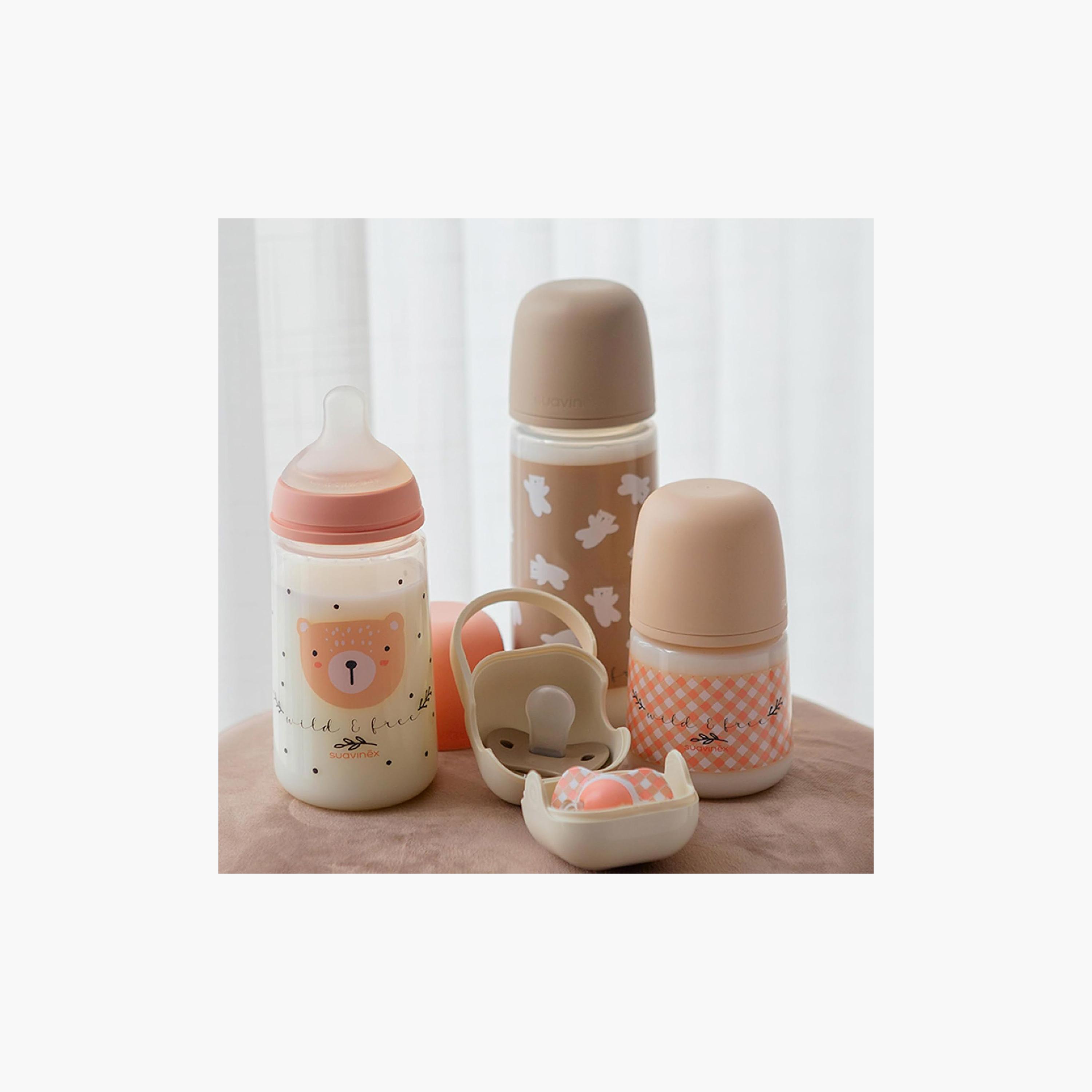 Suavinex Wild & Free Anti-Colic Silicone Teat Feeding Bottle - 150 ml-baby-feeding-feedingbottles-bottlesandteats-image-3