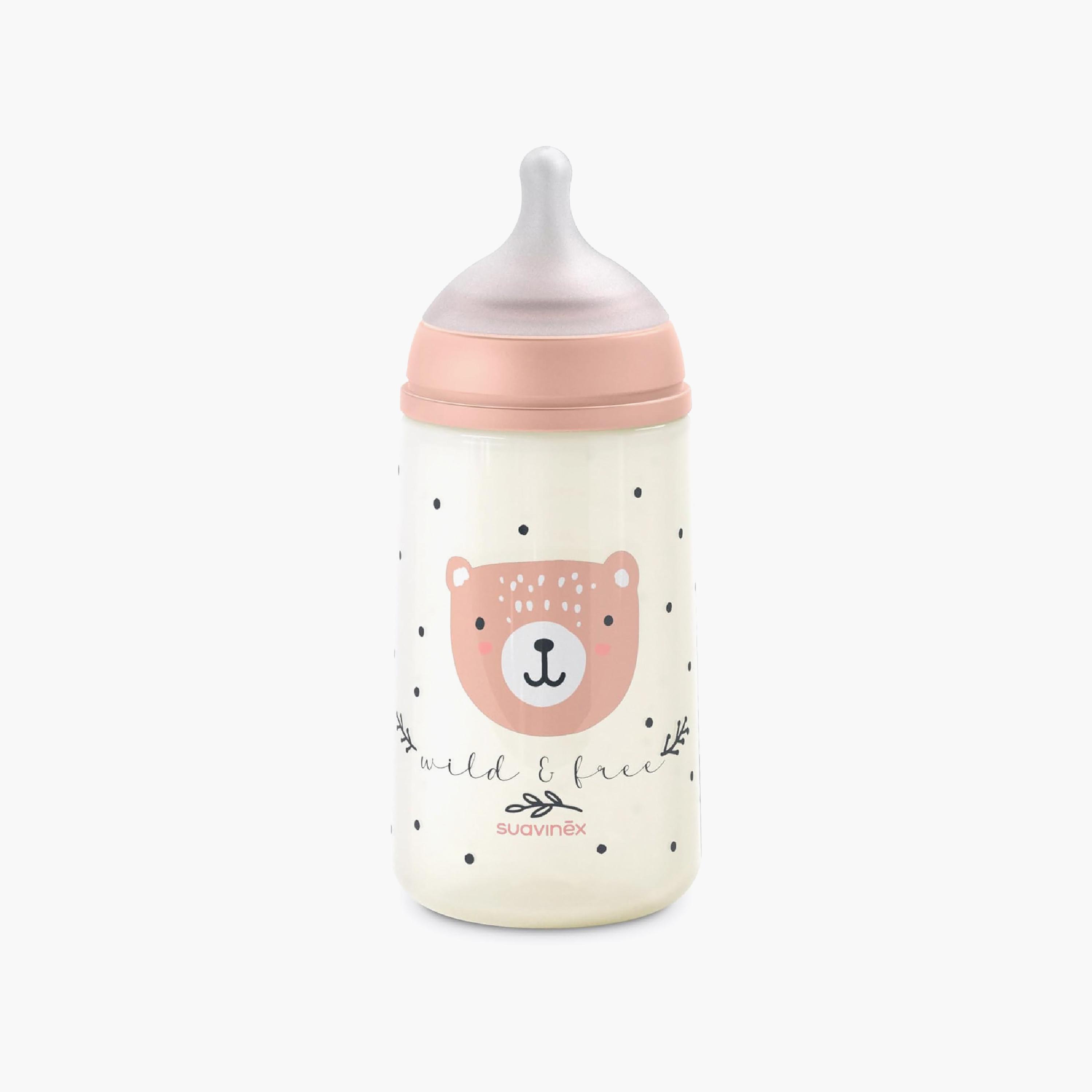 Suavinex Wild & Free Anti-Colic Silicone Teat Feeding Bottle - 270 ml-baby-feeding-feedingbottles-bottlesandteats-image-1