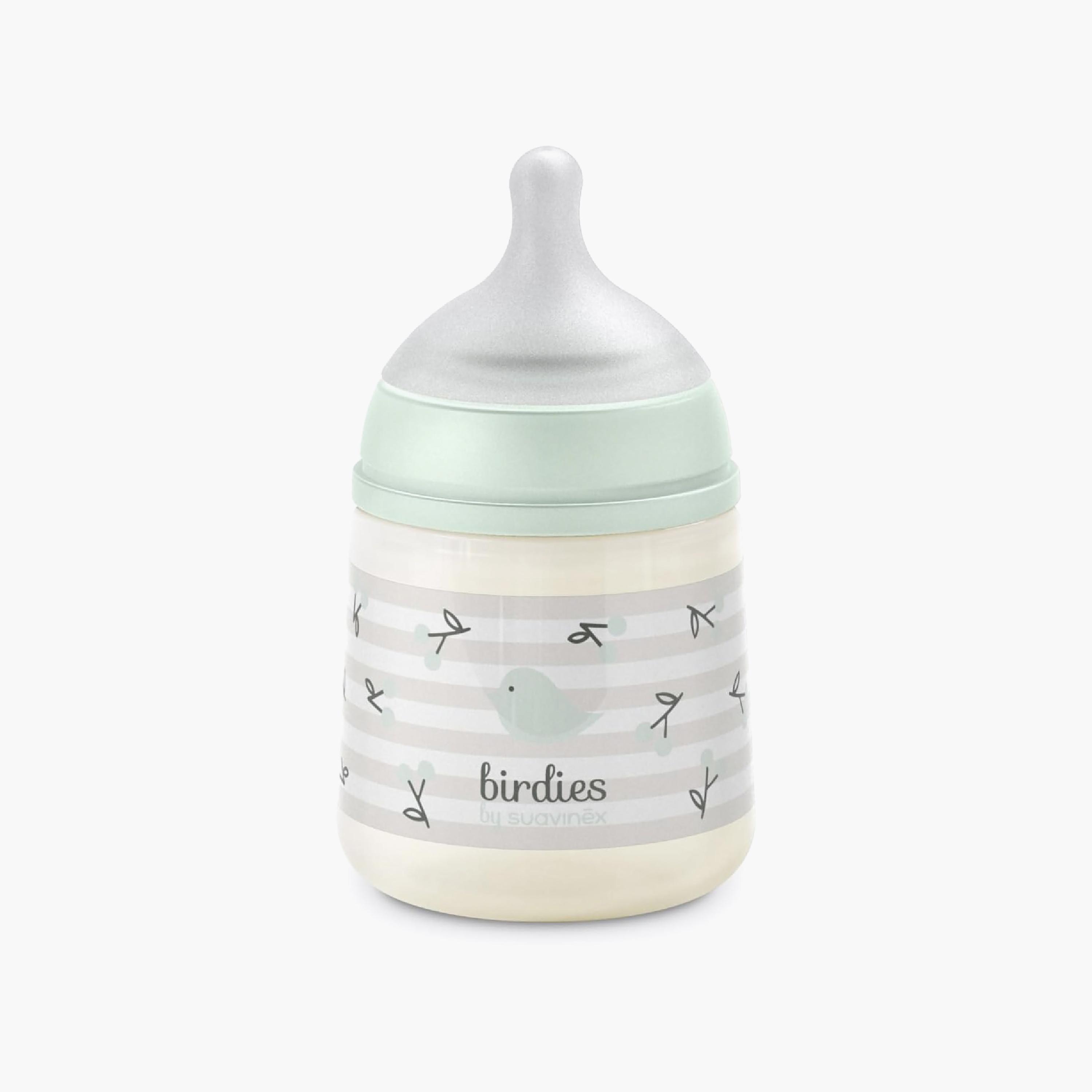 زجاجة رضاعة بيردي بحلمة سيليكون مضادة للمغص - 150 مل من سوافينكس-baby-feeding-feedingbottles-bottlesandteats-image-13