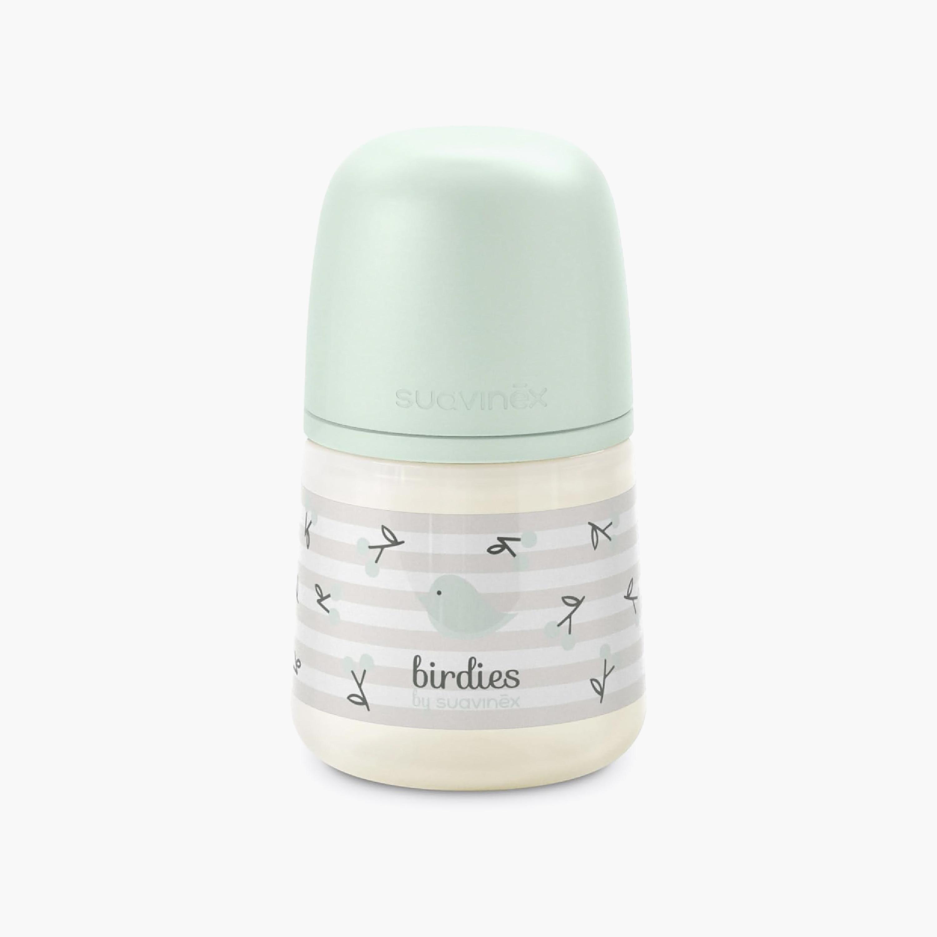 زجاجة رضاعة بيردي بحلمة سيليكون مضادة للمغص - 150 مل من سوافينكس-baby-feeding-feedingbottles-bottlesandteats-image-14