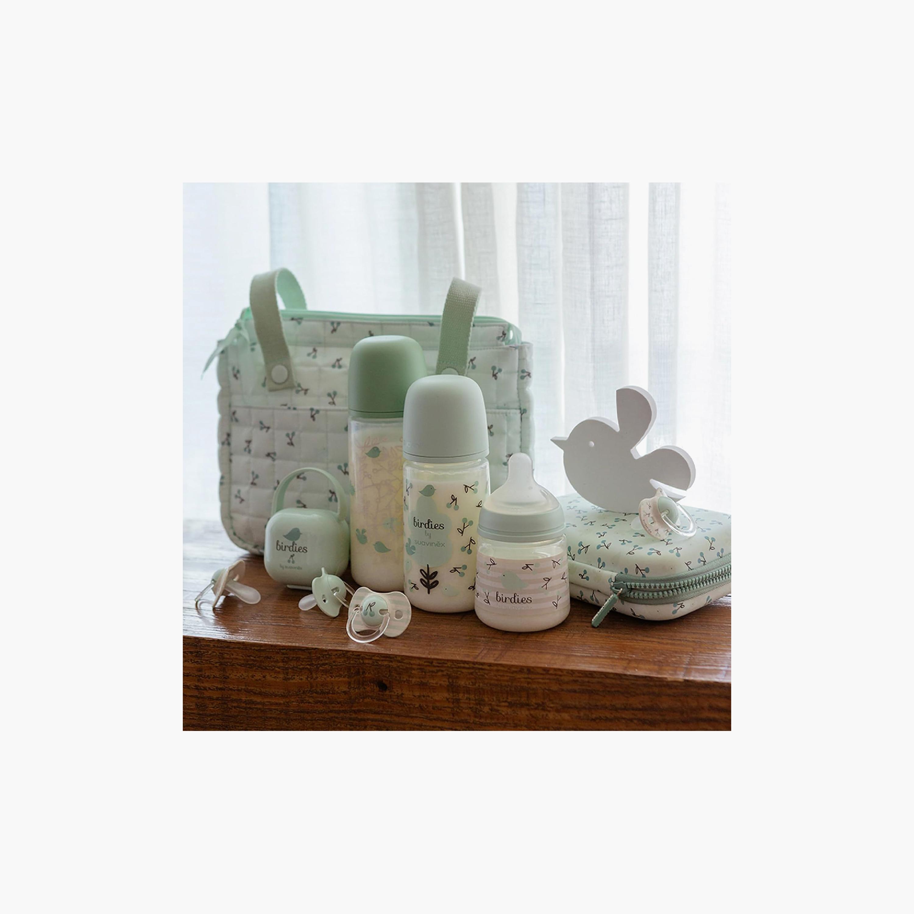 زجاجة رضاعة بيردي بحلمة سيليكون مضادة للمغص - 150 مل من سوافينكس-baby-feeding-feedingbottles-bottlesandteats-image-15