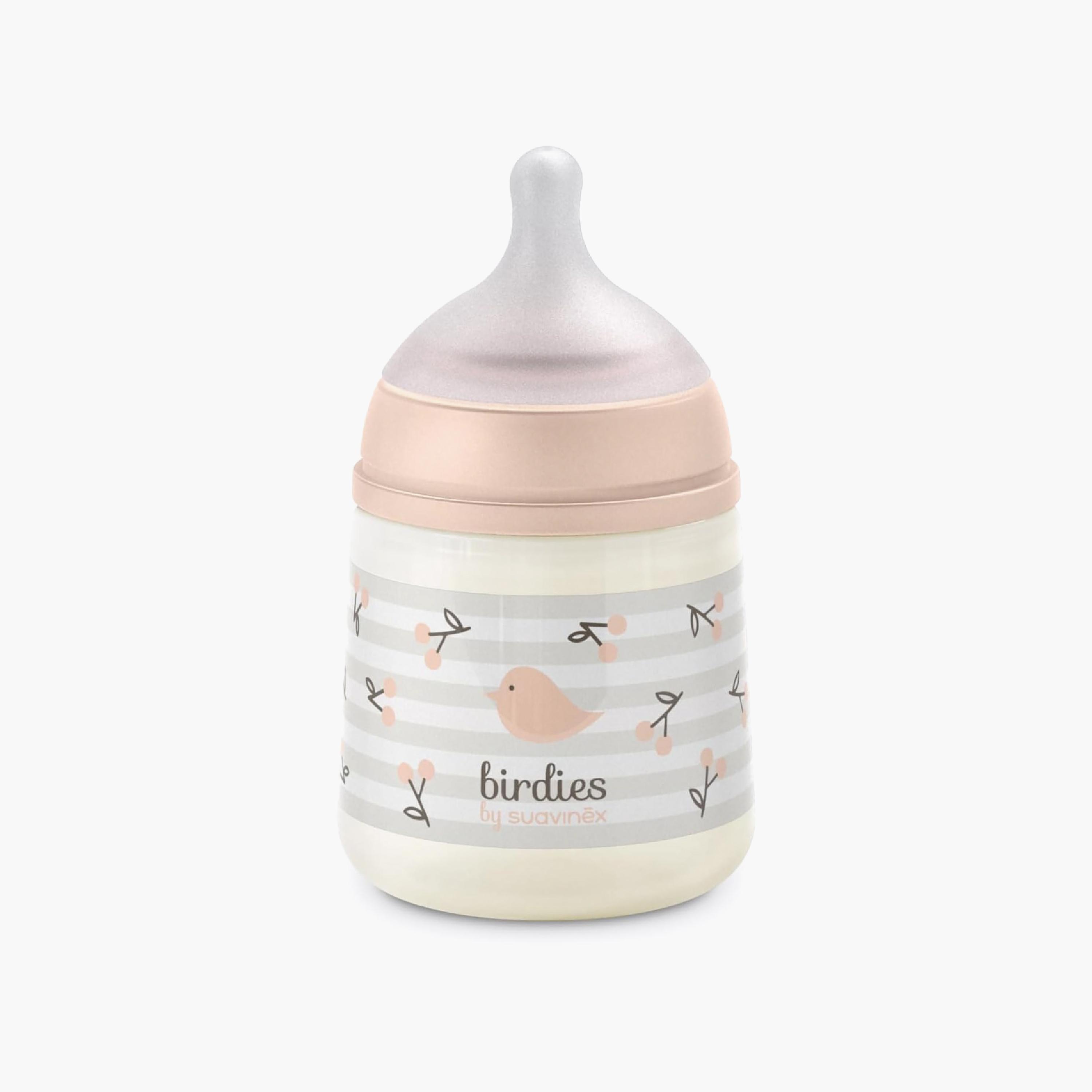 زجاجة رضاعة بيردي بحلمة سيليكون مضادة للمغص - 150 مل من سوافينكس-baby-feeding-feedingbottles-bottlesandteats-image-5
