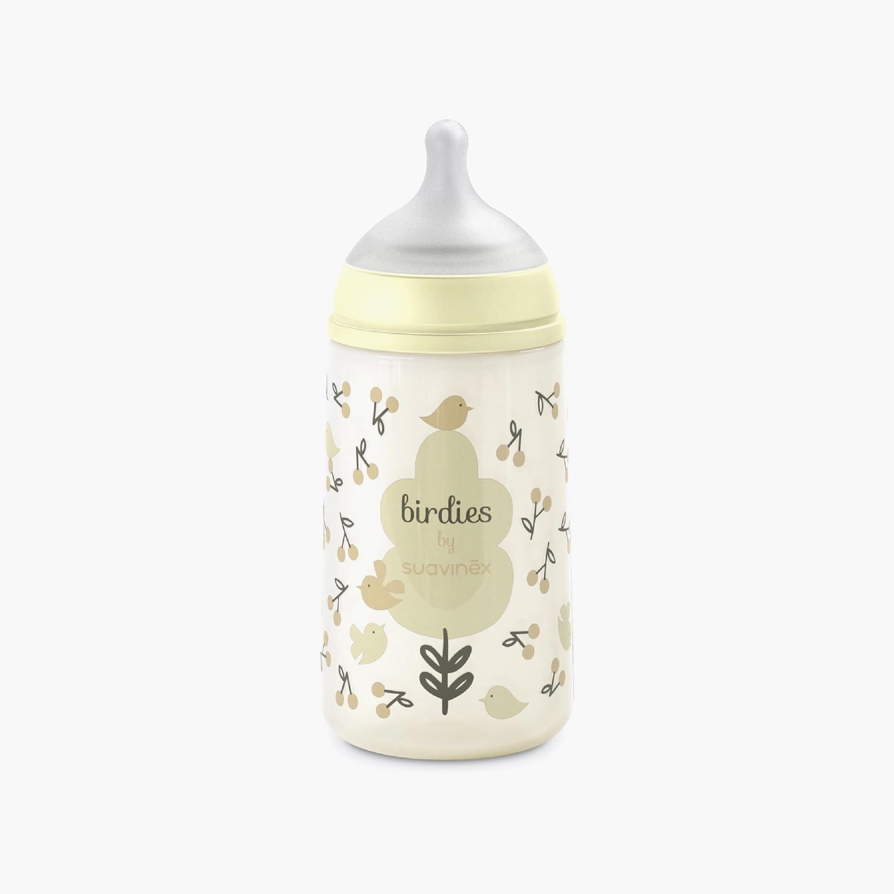 Suavinex Birdie Anti-Colic Silicone Teat Feeding Bottle - 270 ml-baby-feeding-feedingbottles-bottlesandteats-image-1