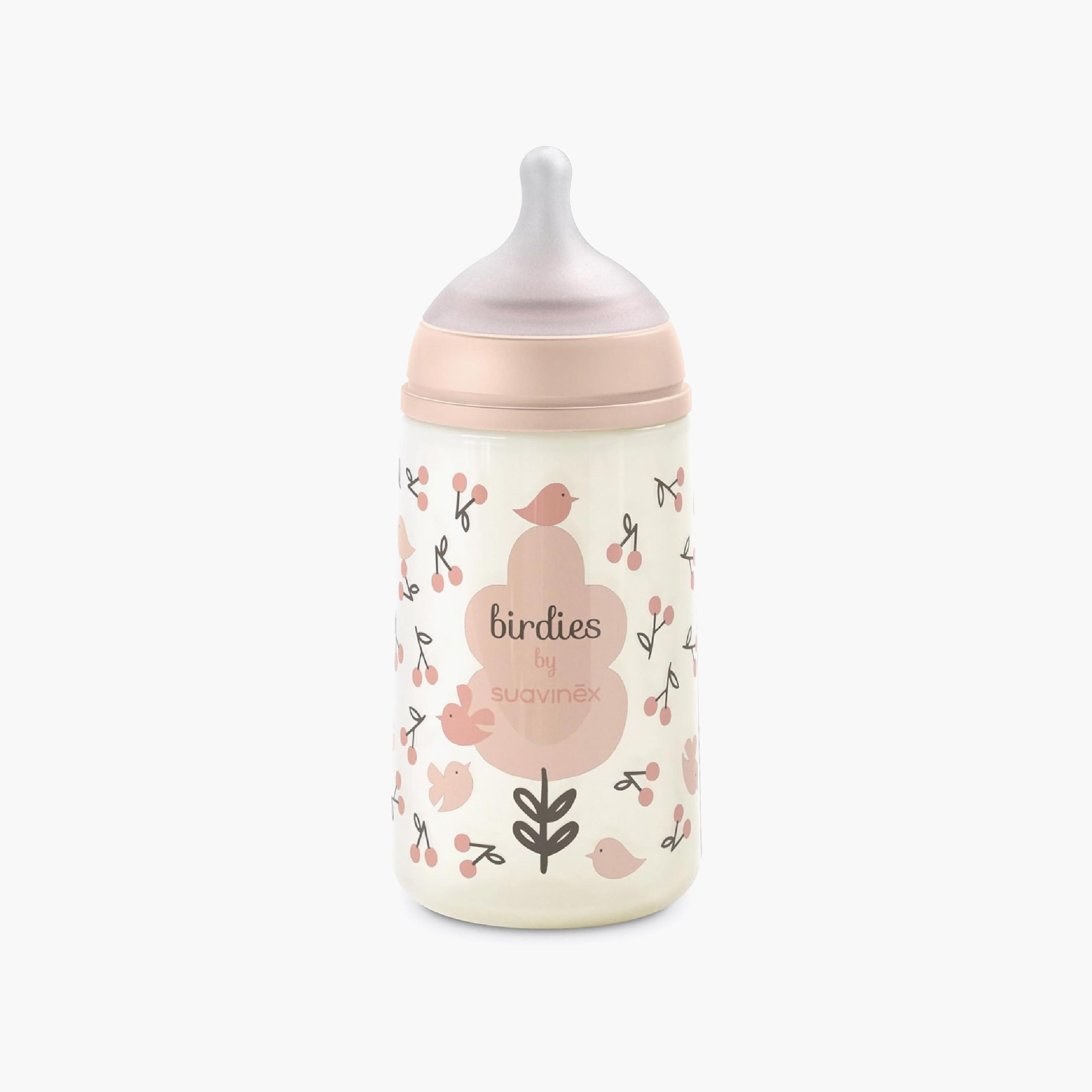 زجاجة رضاعة بيردي بحلمة سيليكون مضادة للمغص - 270 مل من سوافينكس-baby-feeding-feedingbottles-bottlesandteats-image-12