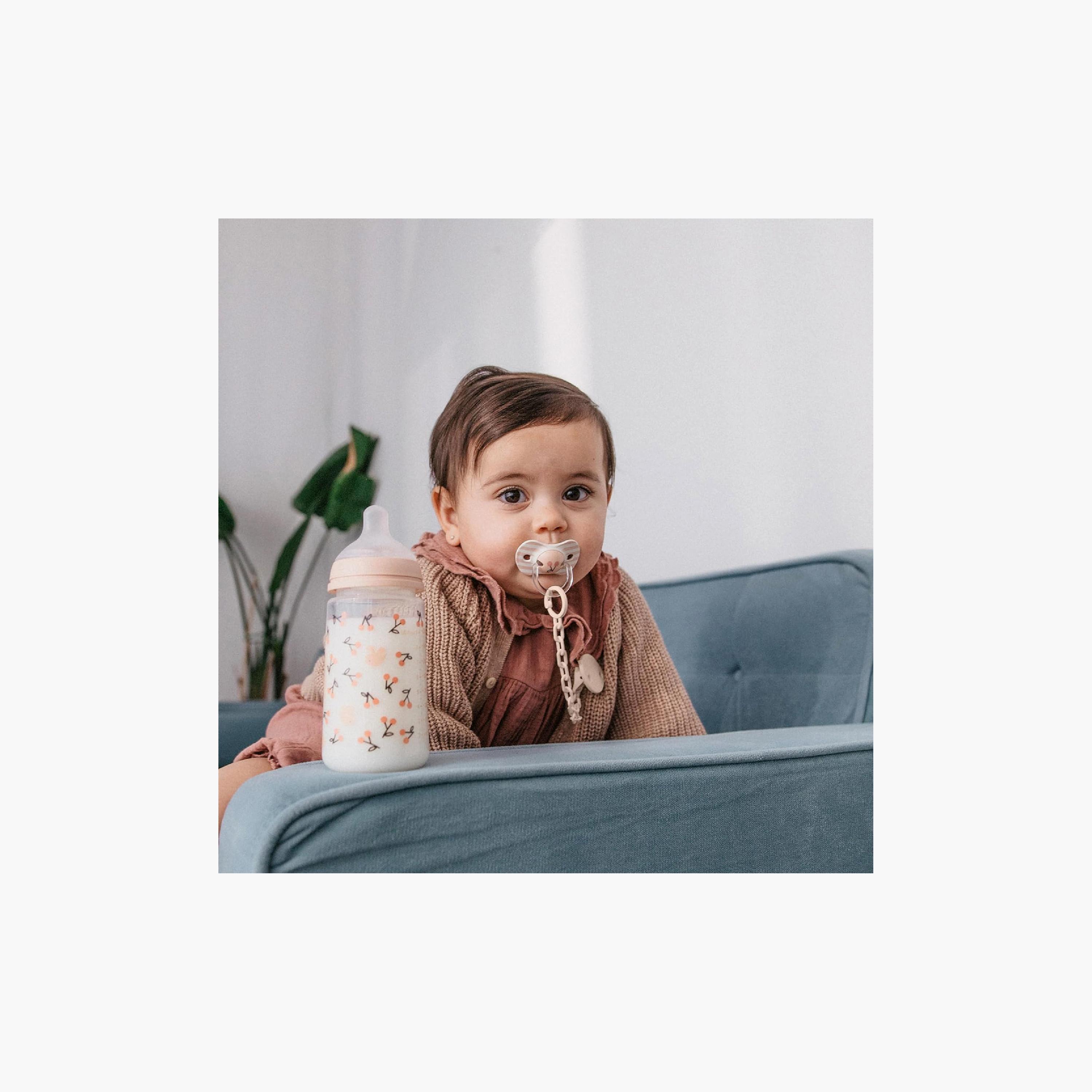 Suavinex Birdie Anti-Colic Silicone Teat Feeding Bottle - 270 ml-baby-feeding-feedingbottles-bottlesandteats-image-4