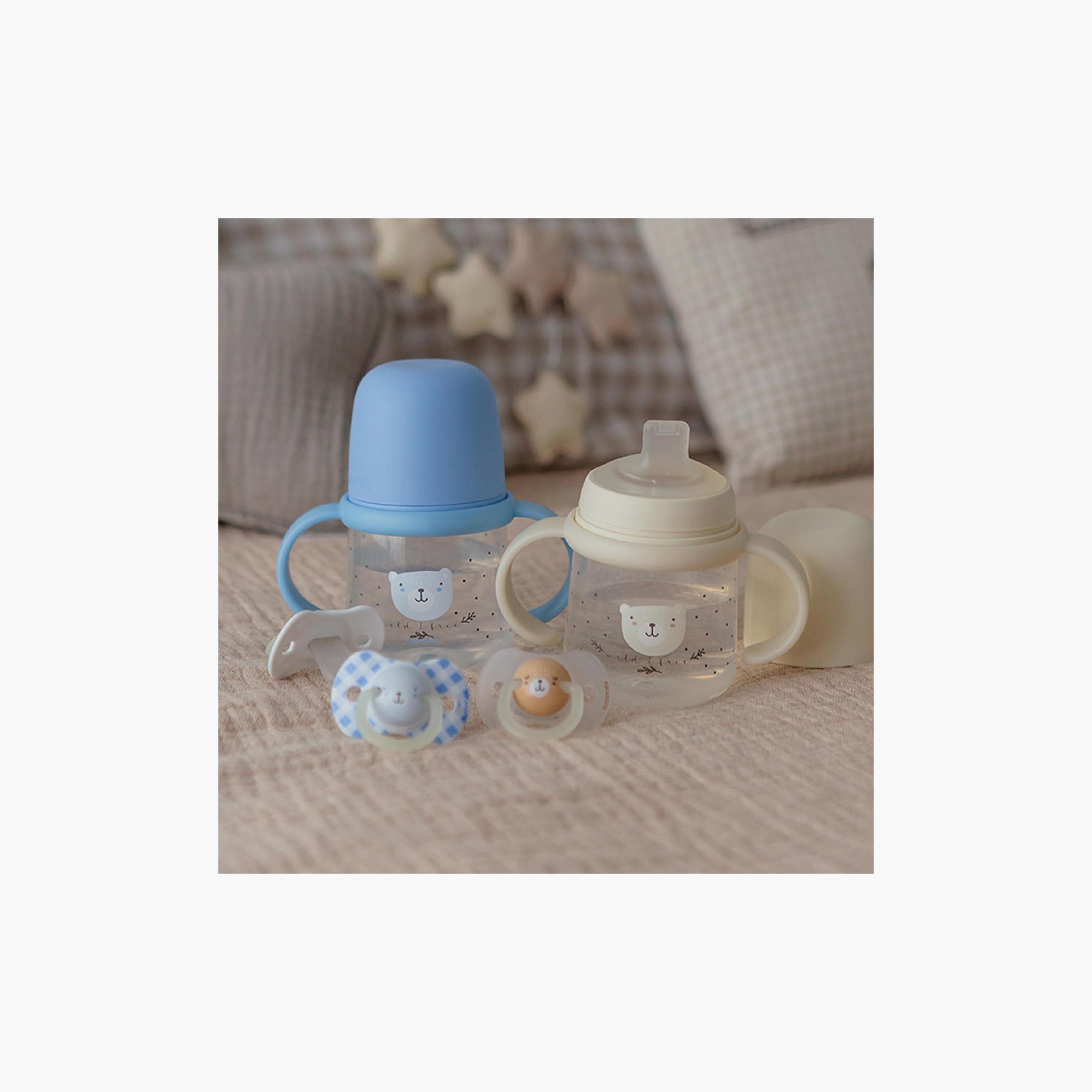 طقم لهايات سيليكون نايت آند داي مع علبة (قطعتان) - من 0 إلى 6 أشهر من سوافينكس-baby-feeding-pacifiers-image-4