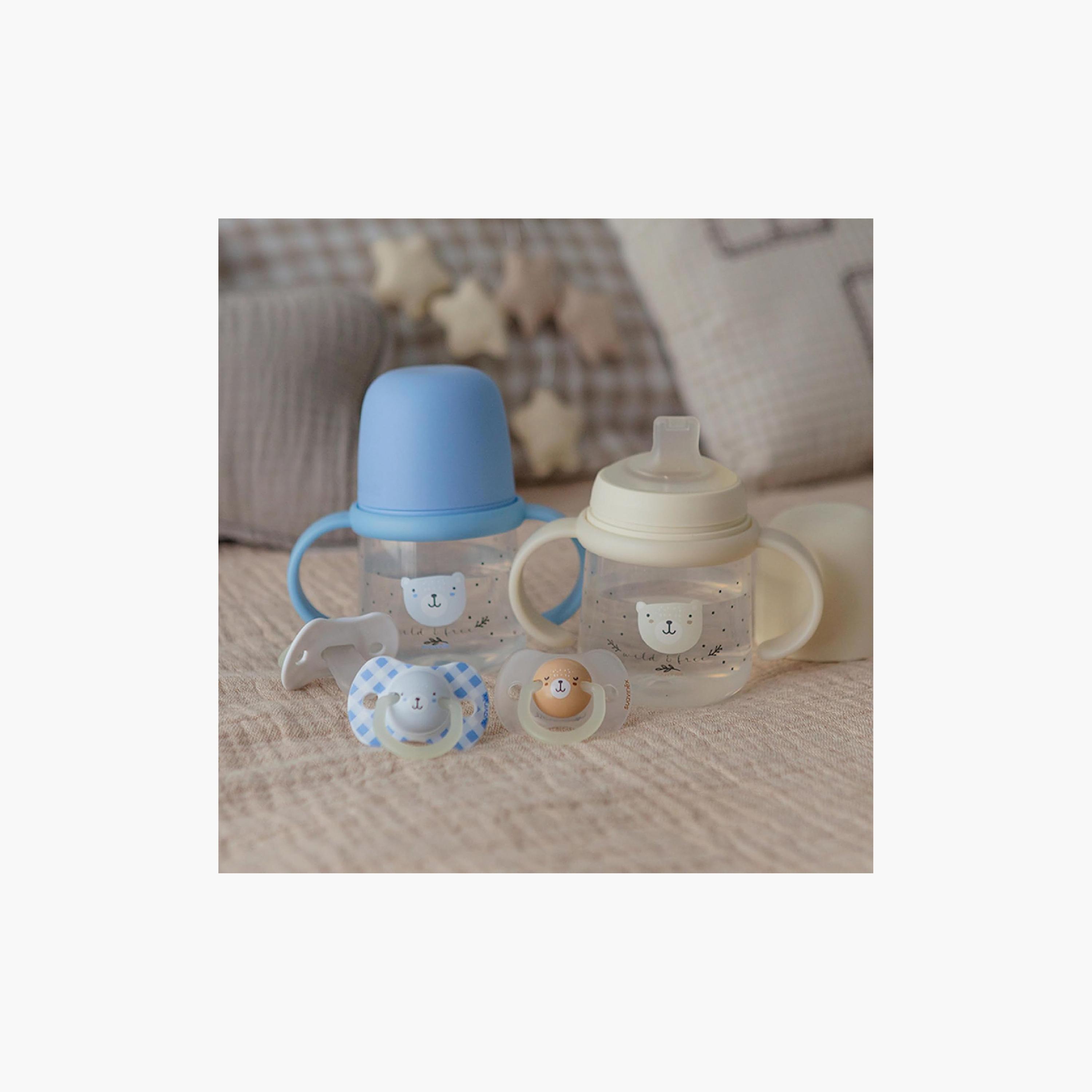 طقم لهايات سيليكون نايت آند داي مع علبة (قطعتان) - من 6 إلى 18 شهراً من سوافينكس-baby-feeding-pacifiers-image-10