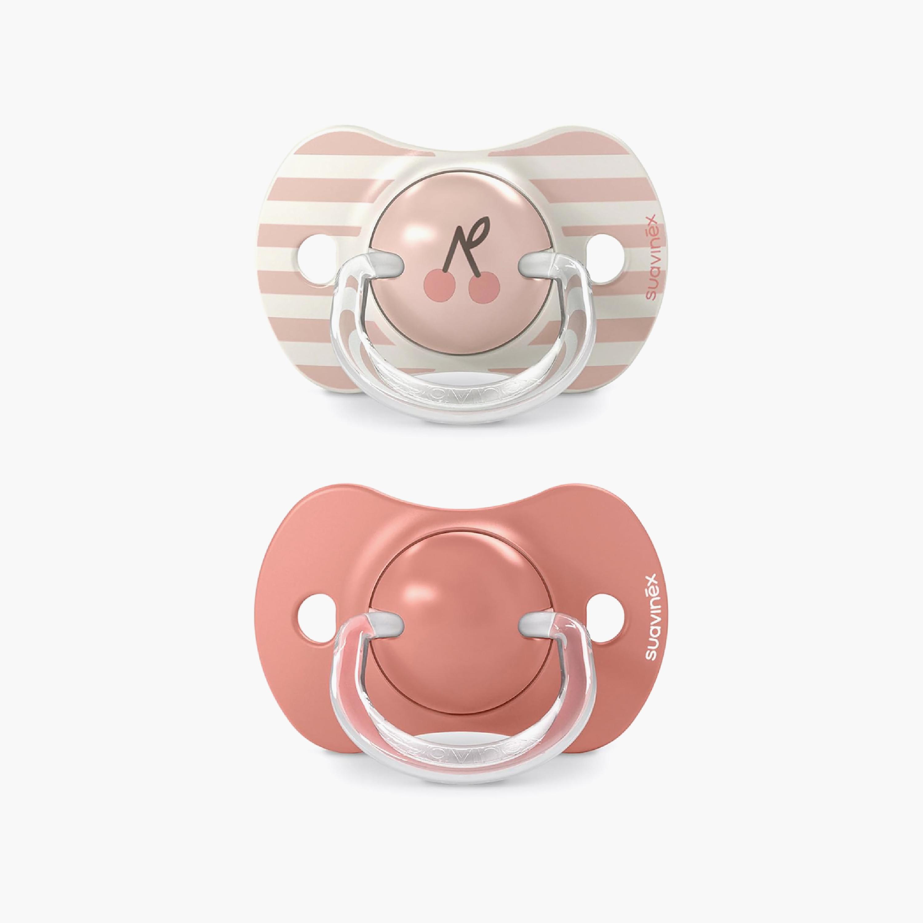Suavinex 2-Piece Birdies Silicone Pacifiers with Case - 18 Months+-baby-feeding-pacifiers-image-1