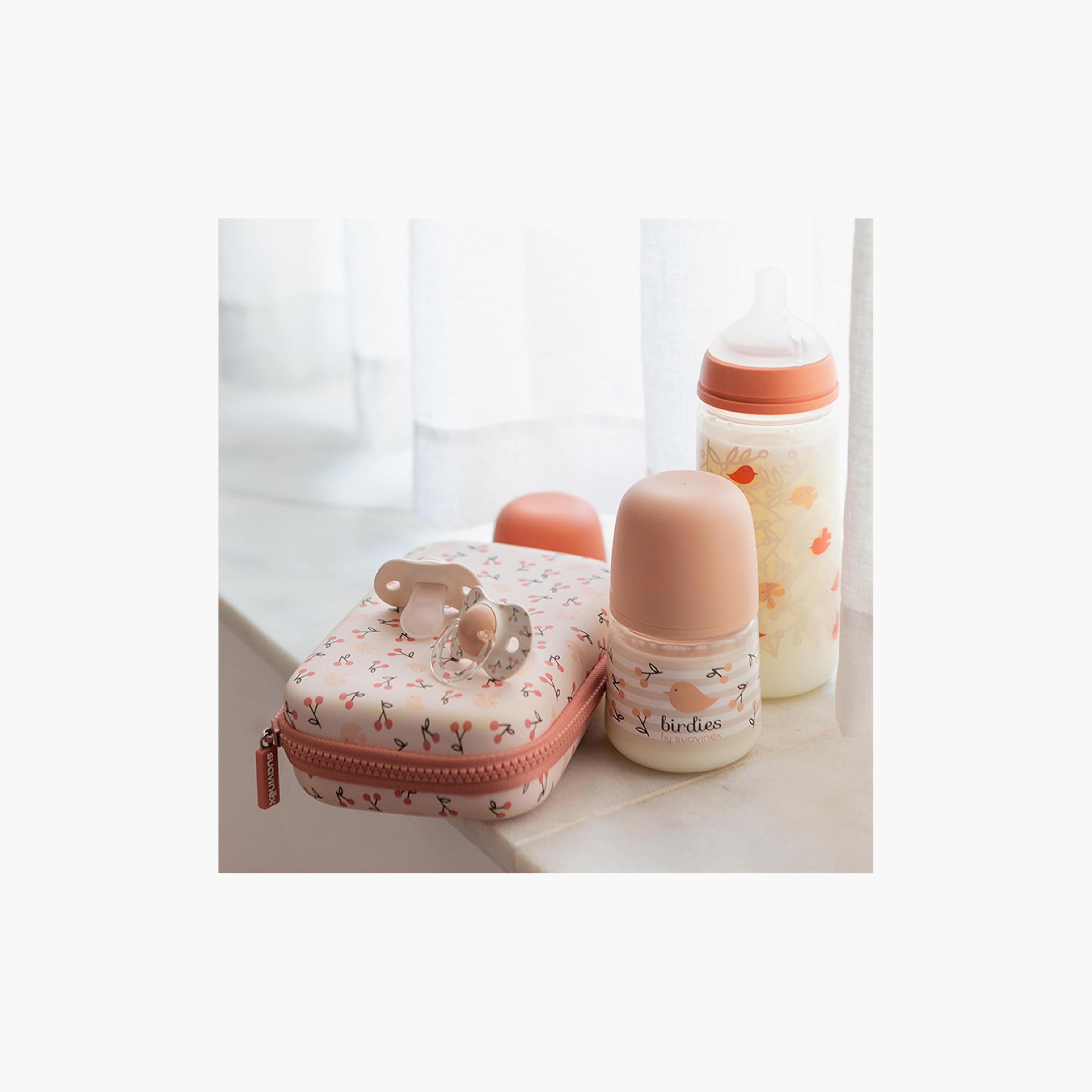 Suavinex 2-Piece Birdies Silicone Pacifiers with Case - 18 Months+-baby-feeding-pacifiers-image-3