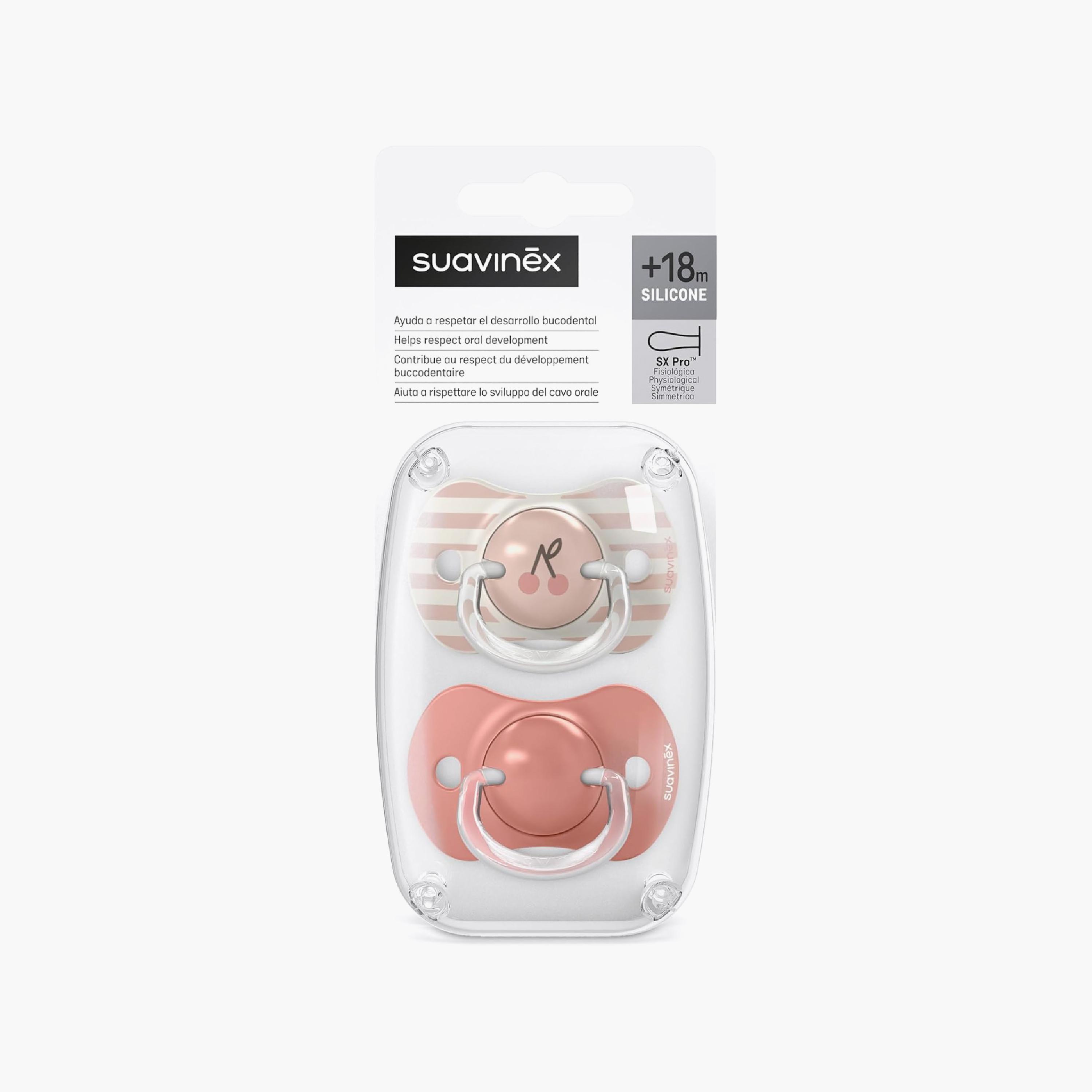 Suavinex 2-Piece Birdies Silicone Pacifiers with Case - 18 Months+-baby-feeding-pacifiers-image-6