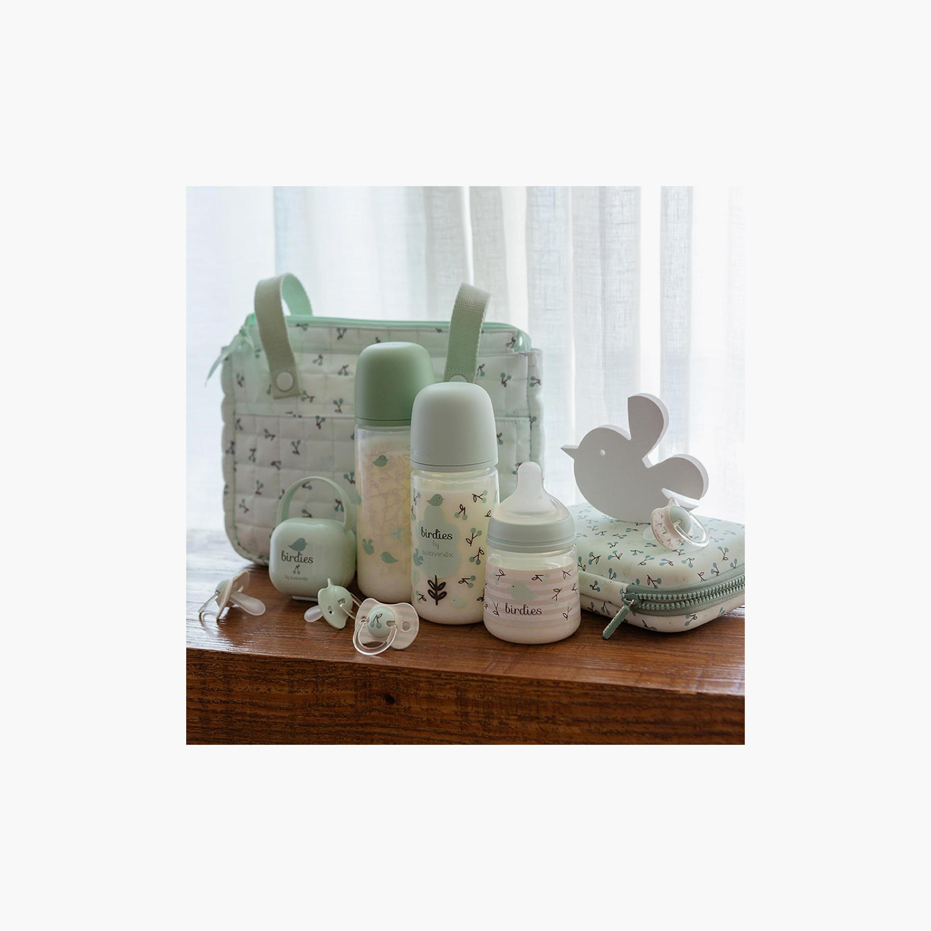 Suavinex 2-Piece Birdies Silicone Pacifiers with Case - 6-18 Months-baby-feeding-pacifiers-image-4