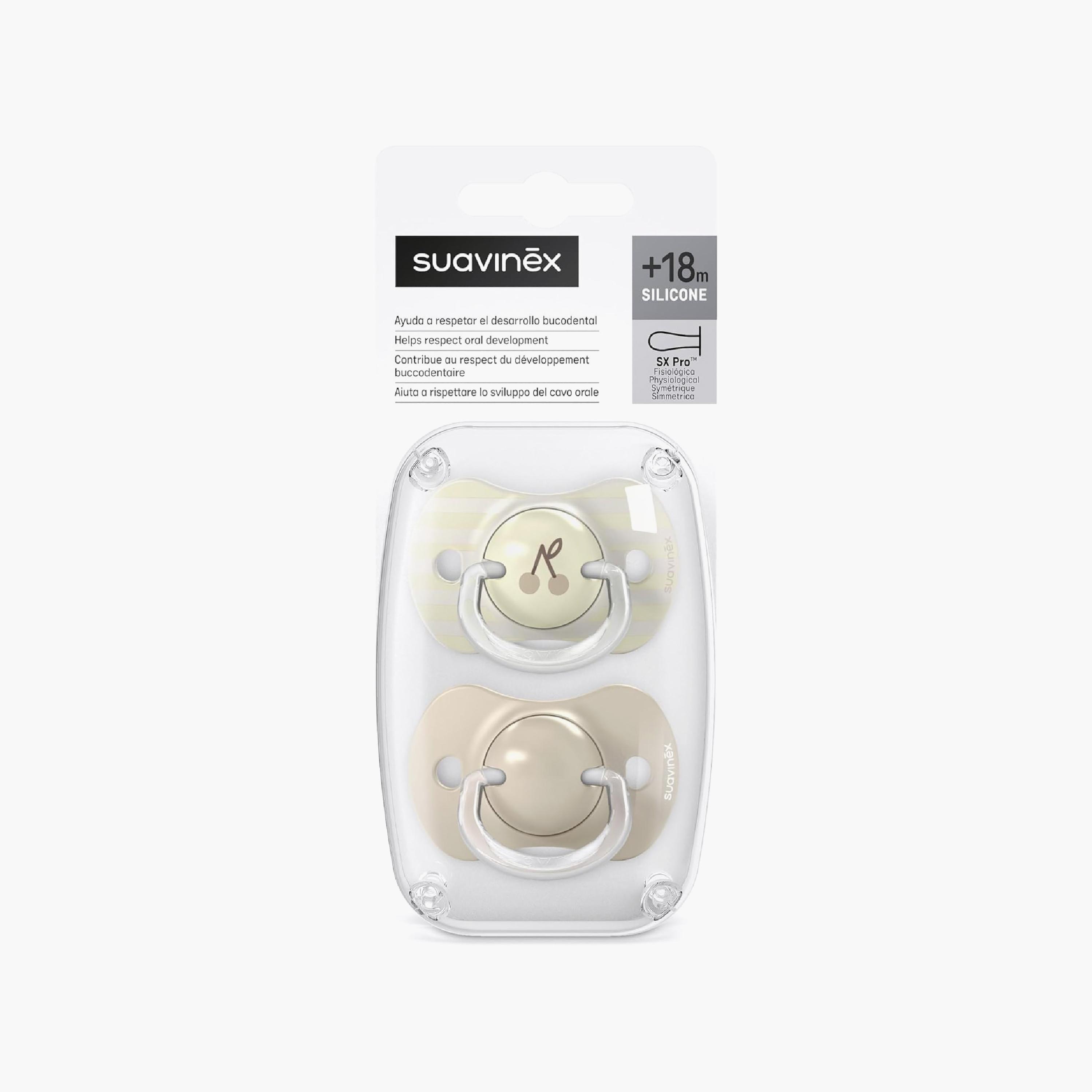Suavinex 2-Piece Birdies Silicone Pacifiers with Case - 18 Months+-baby-feeding-pacifiers-image-4