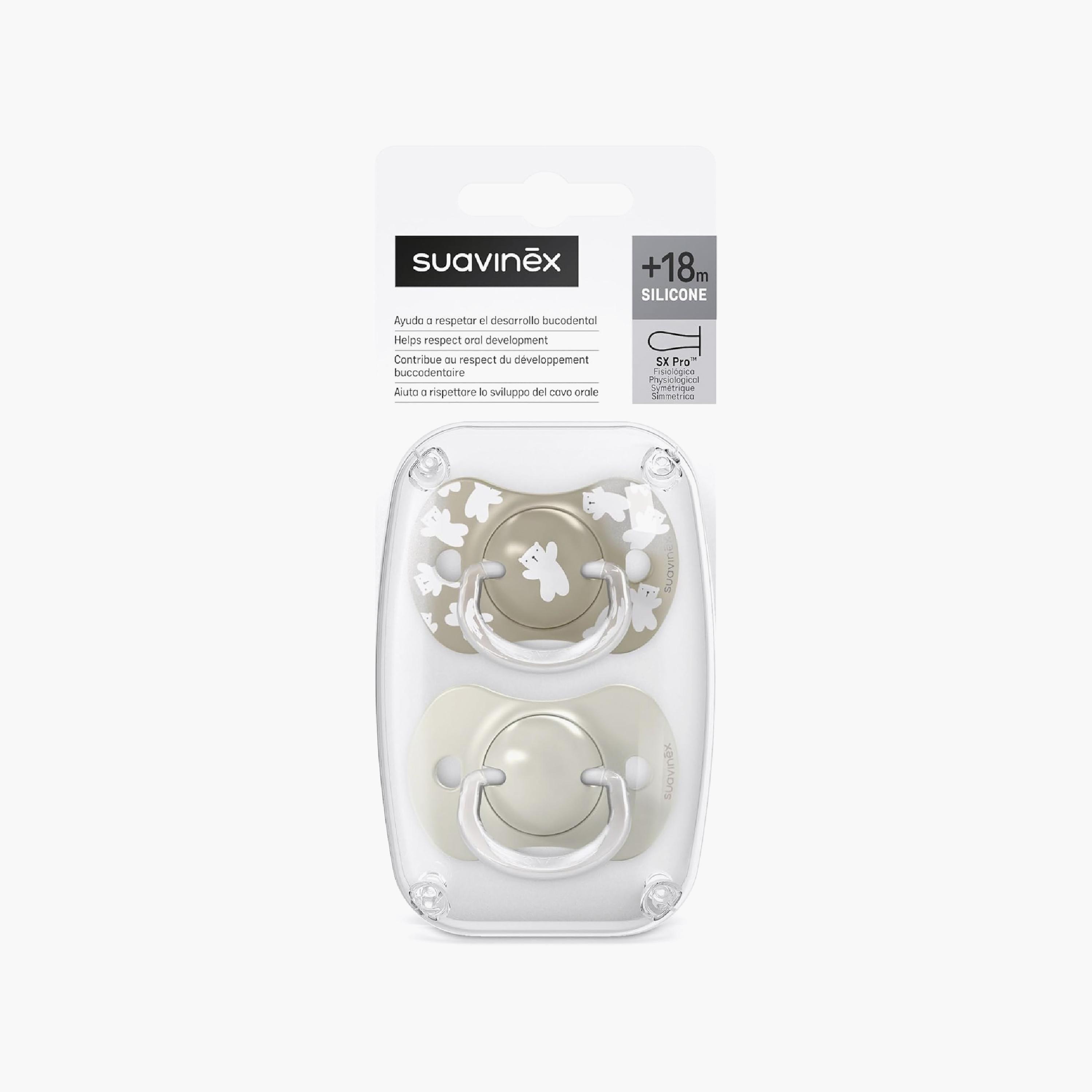 Suavinex 2-Piece Birdies Silicone Pacifiers with Case - 18 Months+-baby-feeding-pacifiers-image-11