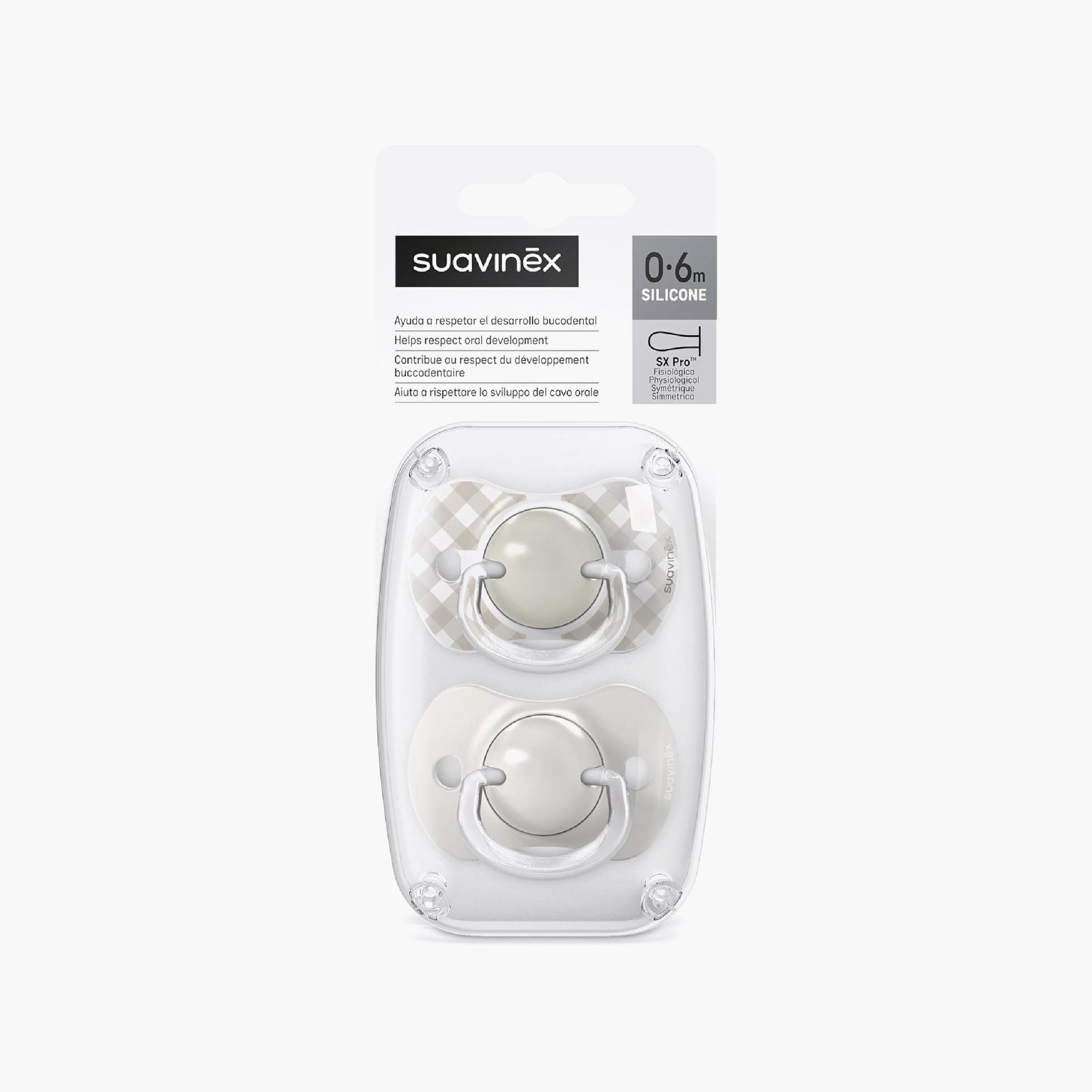 Suavinex 2-Piece Silicone Pacifiers with Case - 0-6 Months-baby-feeding-pacifiers-image-4