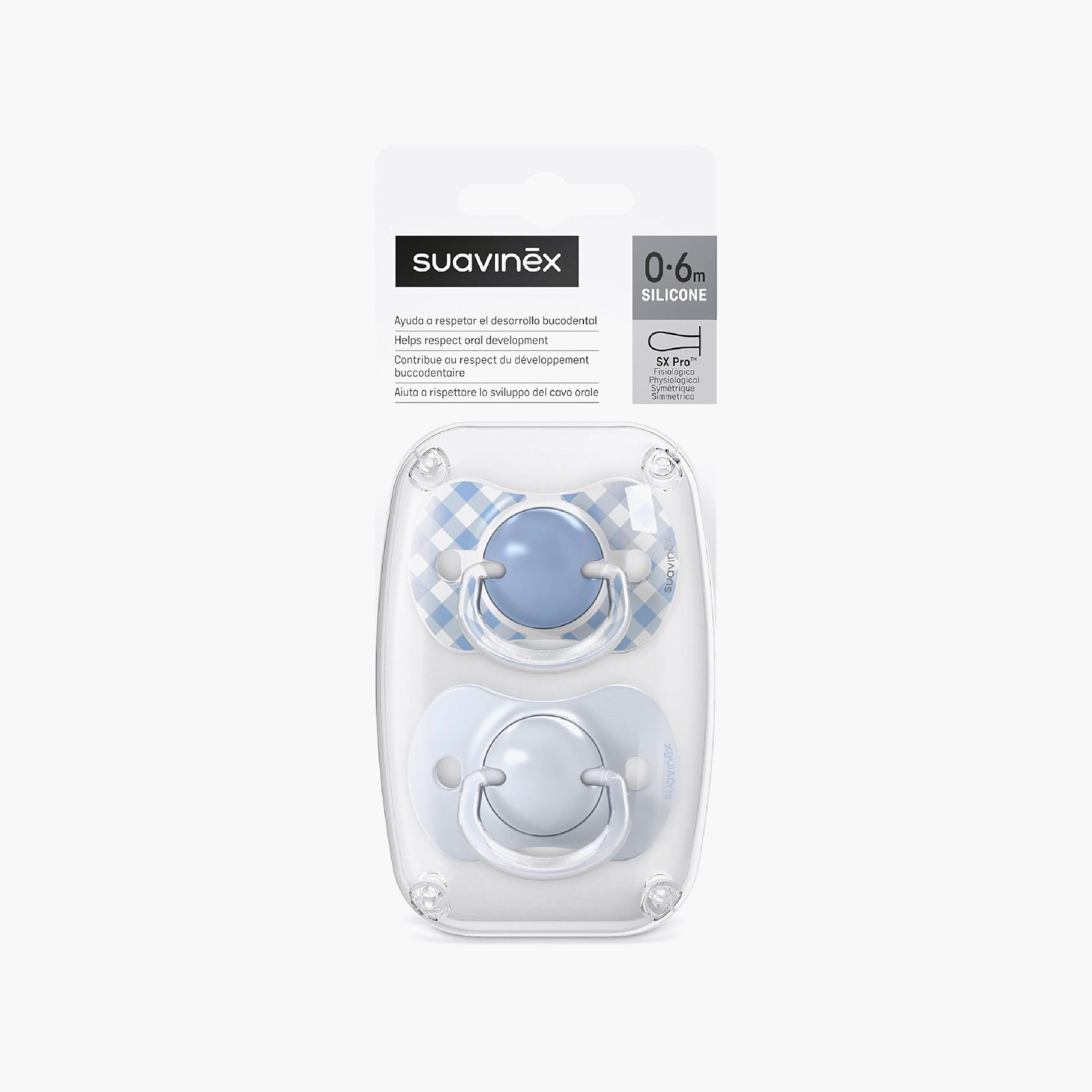 Suavinex 2-Piece Silicone Pacifiers with Case - 0-6 Months-baby-feeding-pacifiers-image-8