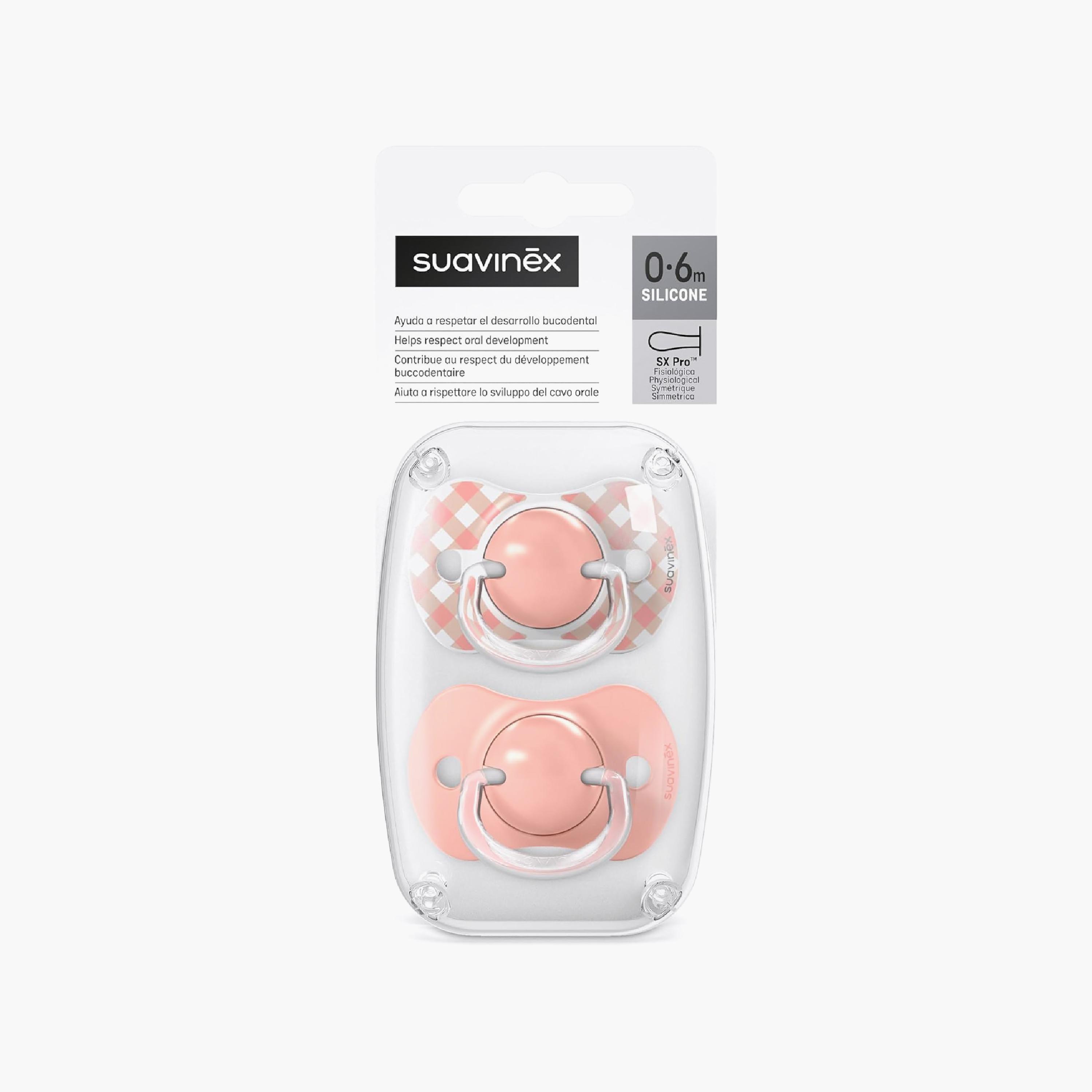 Suavinex 2-Piece Silicone Pacifiers with Case - 0-6 Months-baby-feeding-pacifiers-image-13