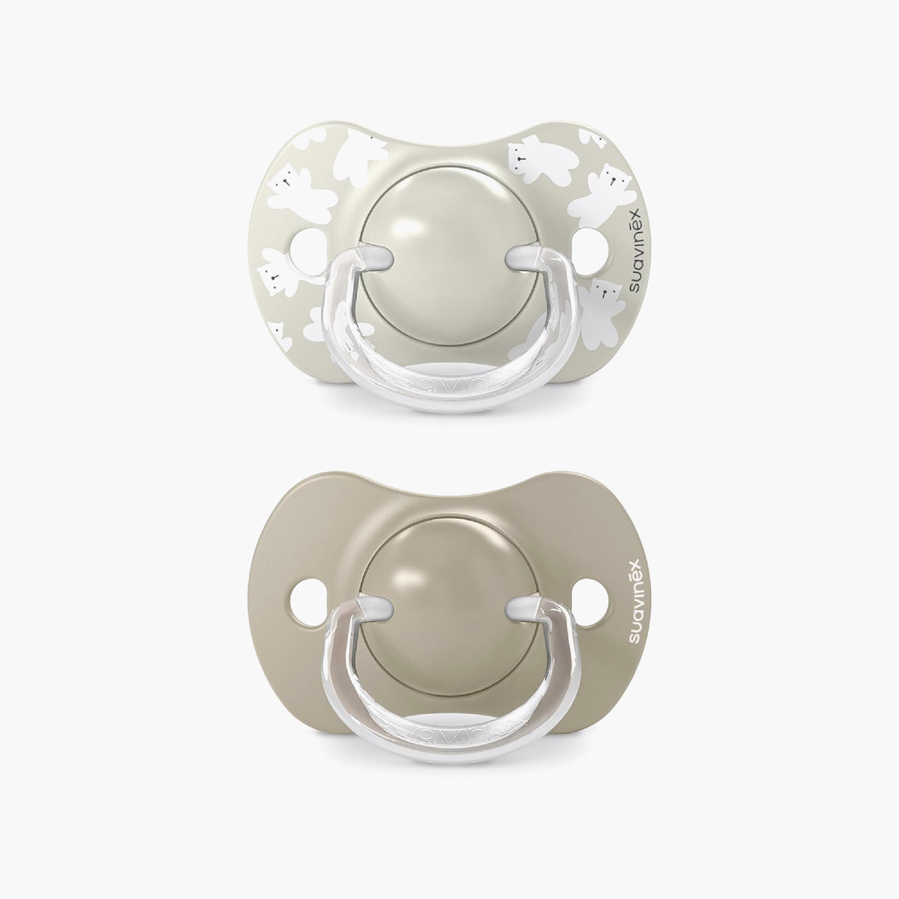 Suavinex 2-Piece Physiological Silicone Pacifier with Case-baby-feeding-pacifiers-image-1
