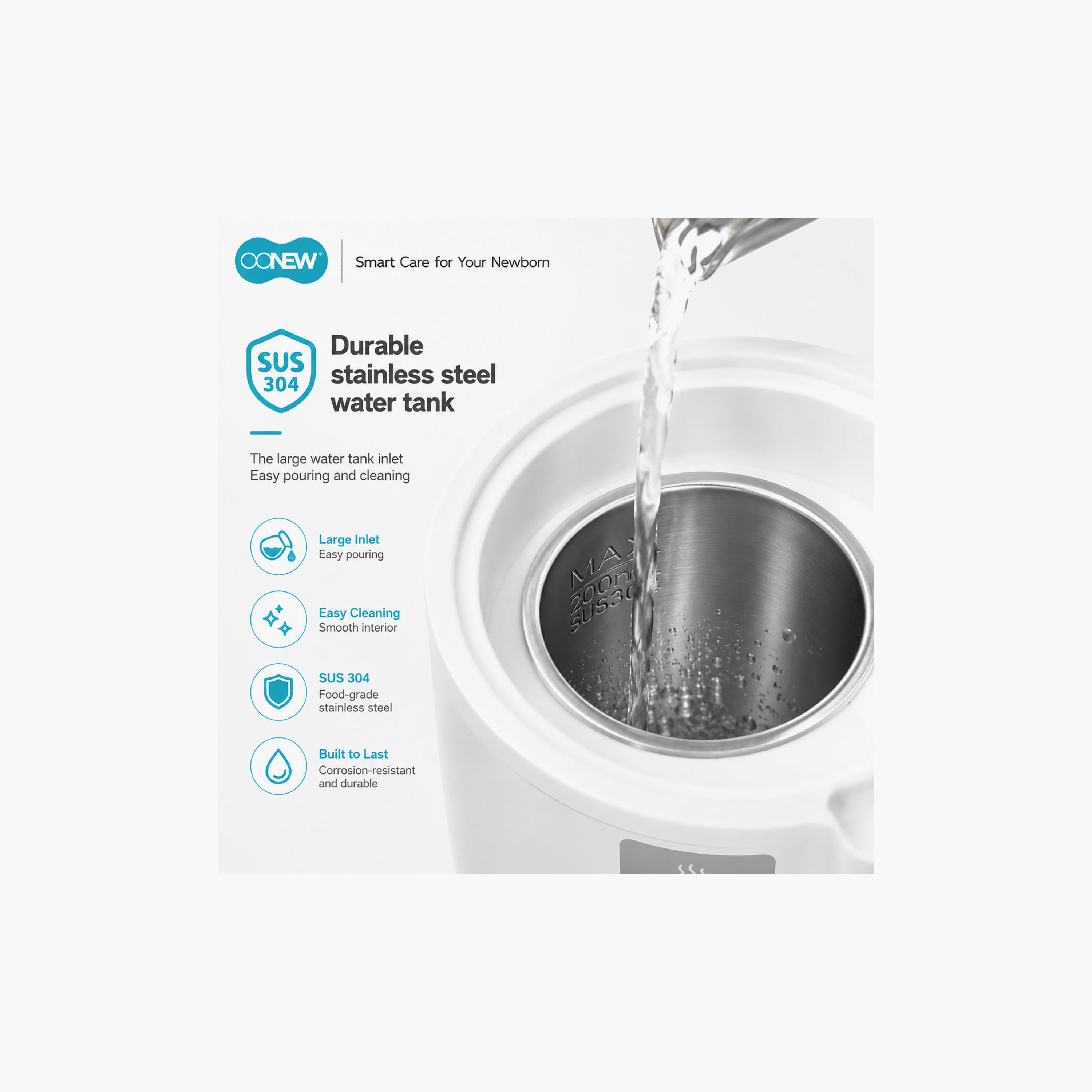 محضر طعام ومطحنة وطهي بالبخار للأطفال 5 في 1 مع خاصية التعقيم الذاتي من أونيو-baby-feeding-babyfoodprocessors-image-7