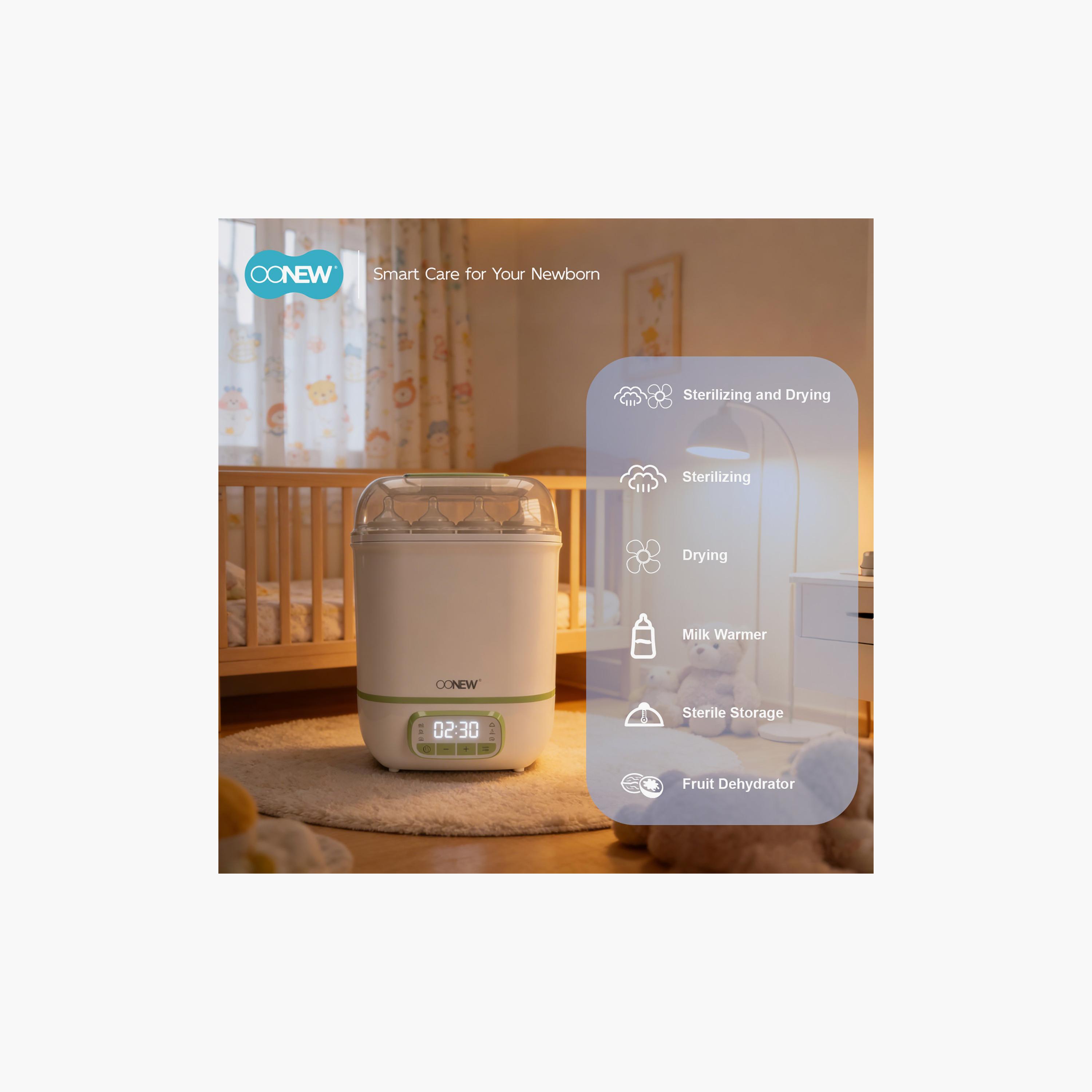 Oonew 6-Minute Electric Bottle Steam Sterilizer & Dryer-baby-feeding-sterilizersandwarmers-image-2