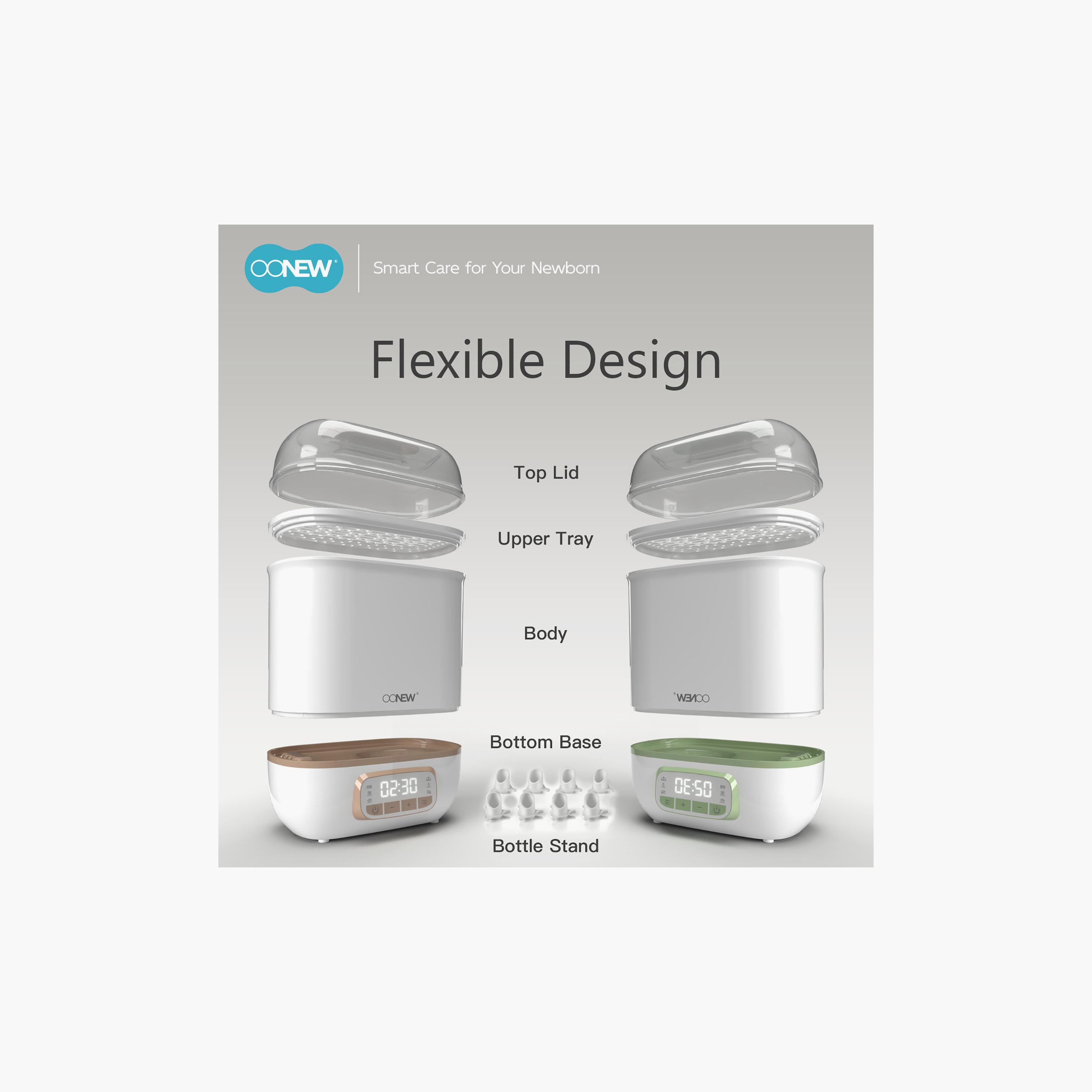Oonew 6-Minute Electric Bottle Steam Sterilizer & Dryer-baby-feeding-sterilizersandwarmers-image-7