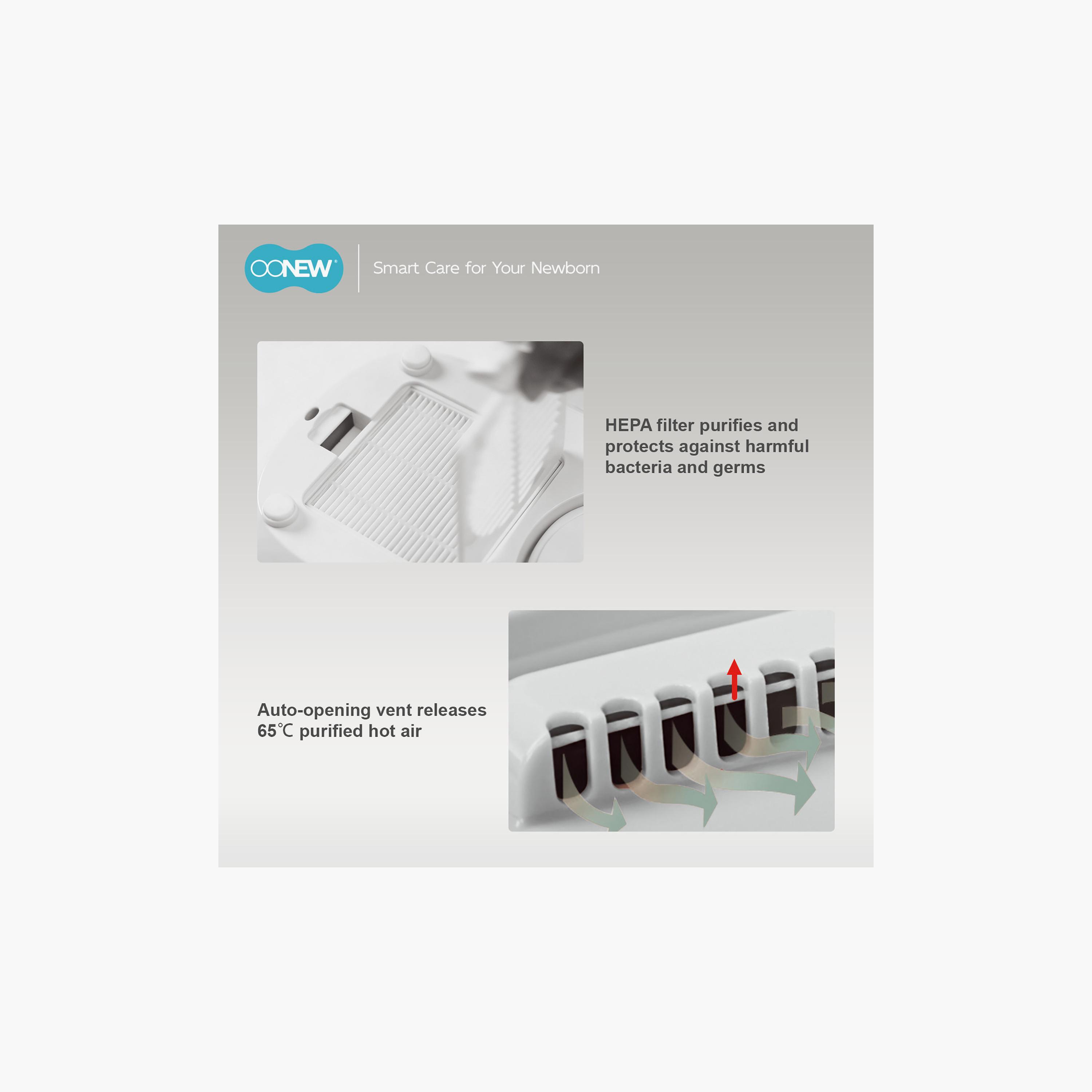 Oonew 6-Minute Electric Bottle Steam Sterilizer & Dryer-baby-feeding-sterilizersandwarmers-image-8