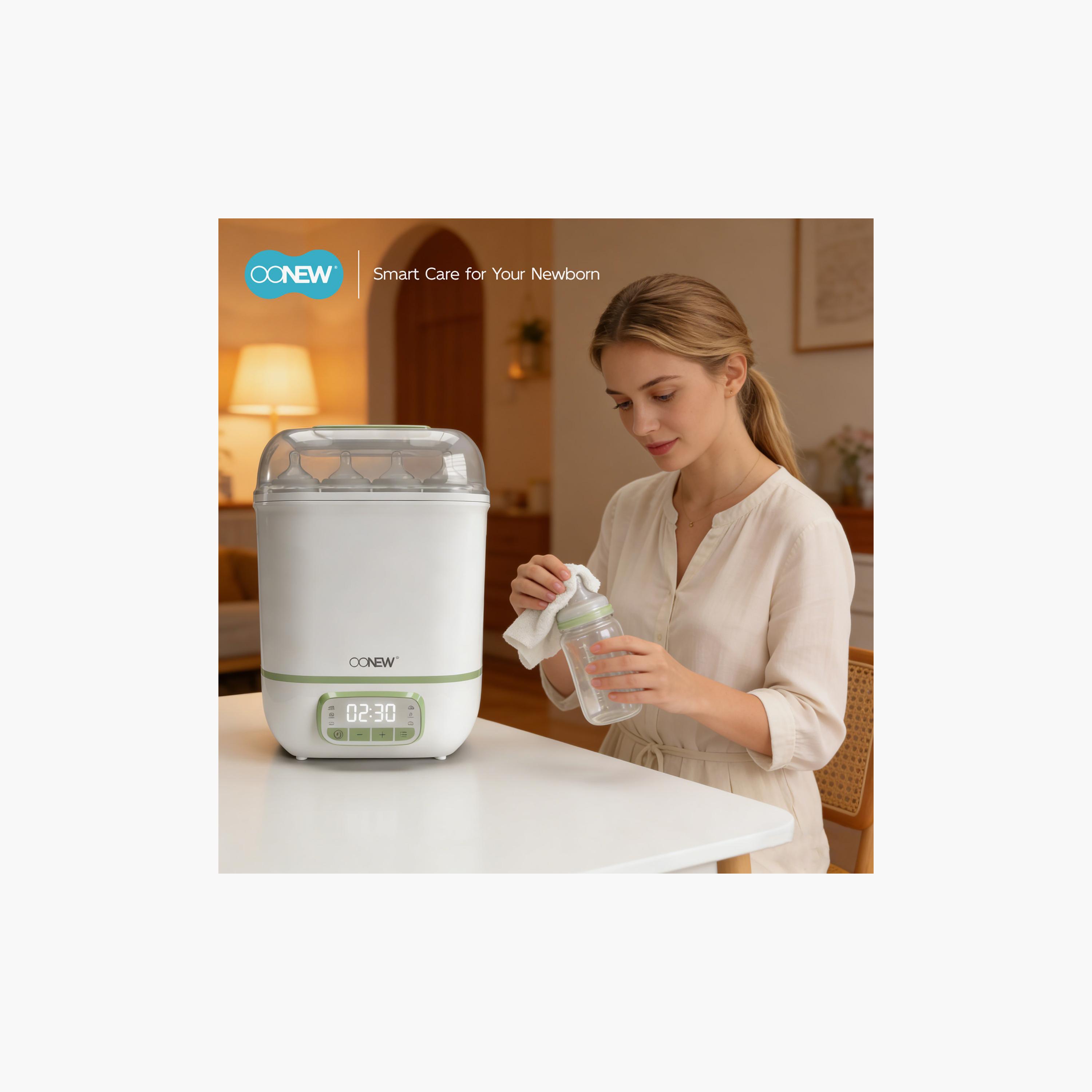Oonew 6-Minute Electric Bottle Steam Sterilizer & Dryer-baby-feeding-sterilizersandwarmers-image-9