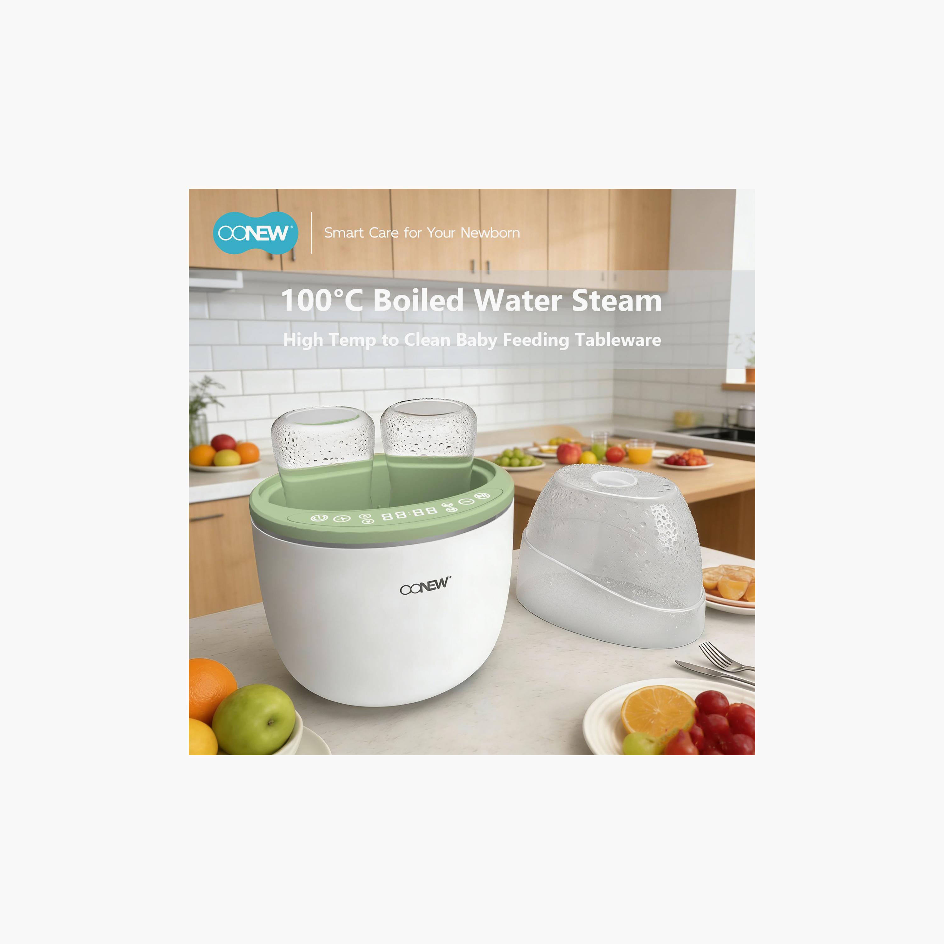 Oonew 4-In-1 Bottle Warmer & Sterilize LED Touch Display-baby-feeding-sterilizersandwarmers-image-4