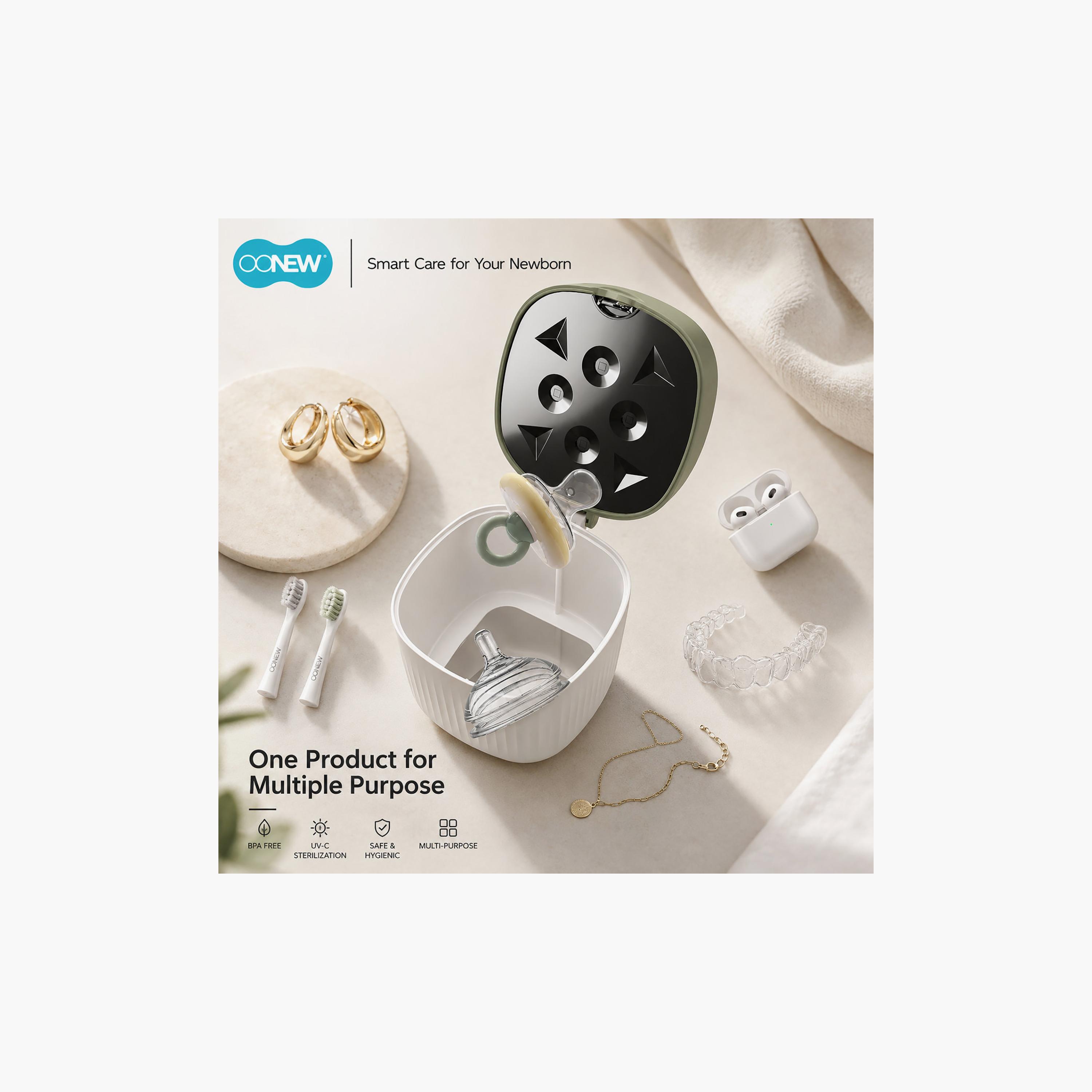 Oonew USB Rechargeable Portable Pacifier Sanitizer-baby-feeding-sterilizersandwarmers-image-3