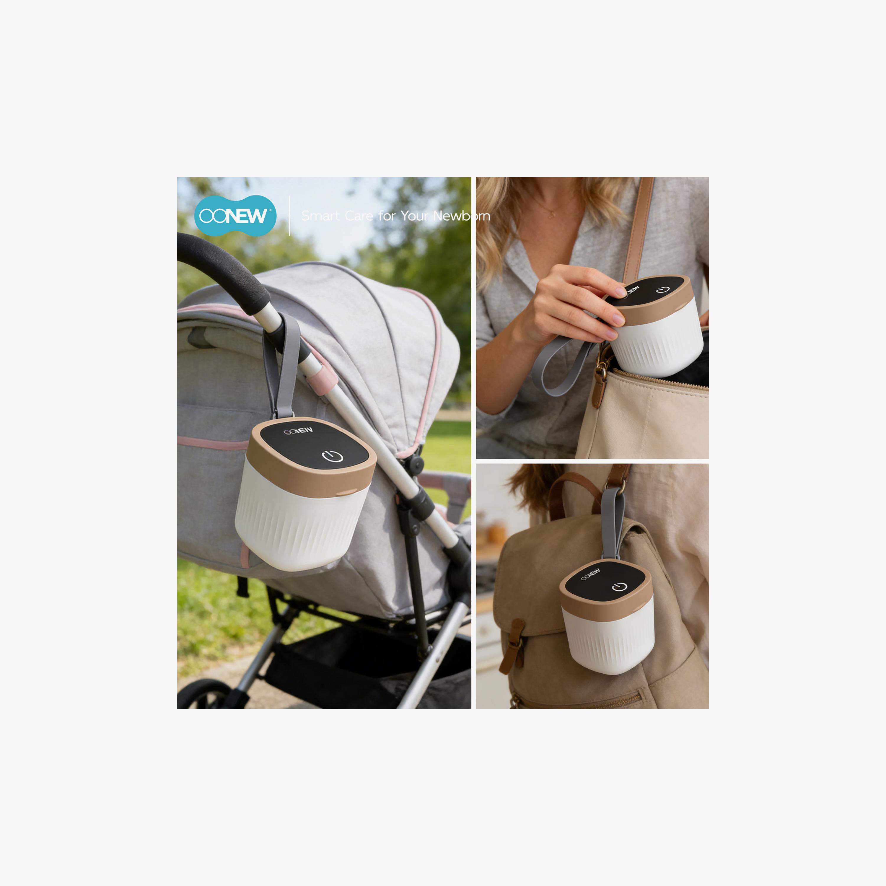 Oonew USB Rechargeable Portable Pacifier Sanitizer-baby-feeding-sterilizersandwarmers-image-2