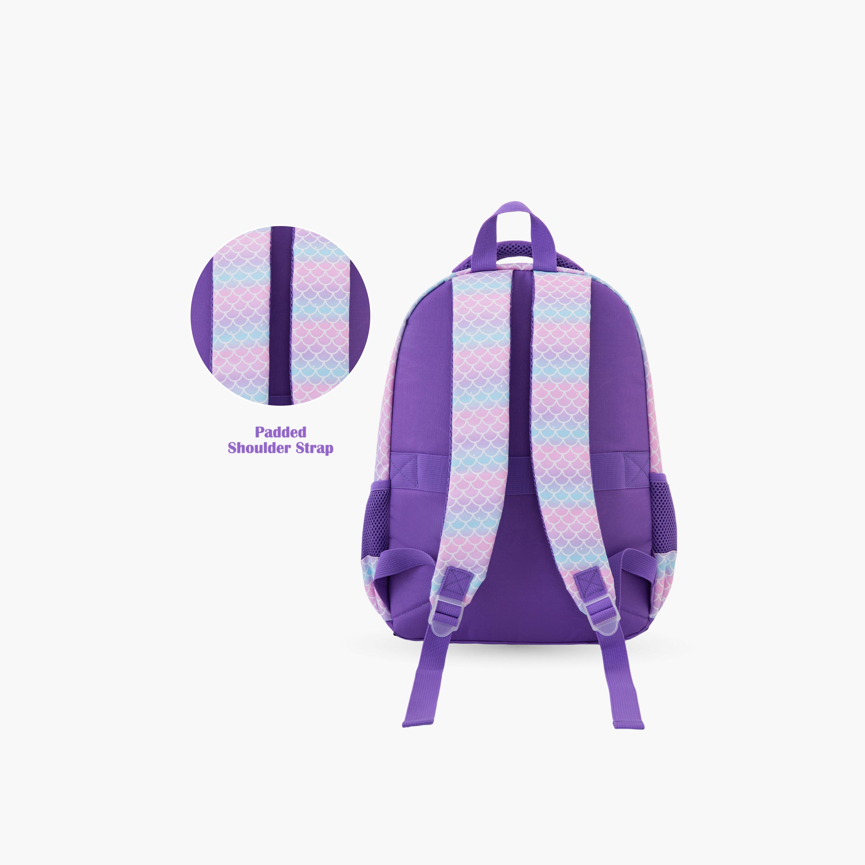 Eazy Kids Universal School Bag & Pencil Bag & Lunch Bag with Trolley - 16 Inch-school-bagsandbackpacks-trolleybags-image-18