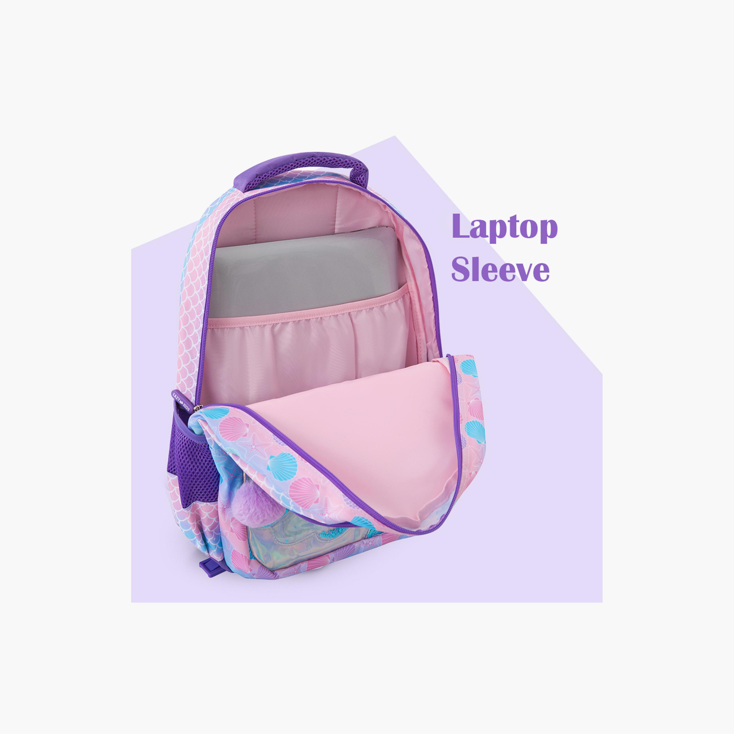 Eazy Kids School Bag & Pencil Bag & Lunch Bag with SS Bottle & Convertible Lunch Box - 16 Inch-school-bagsandbackpacks-sets-image-14