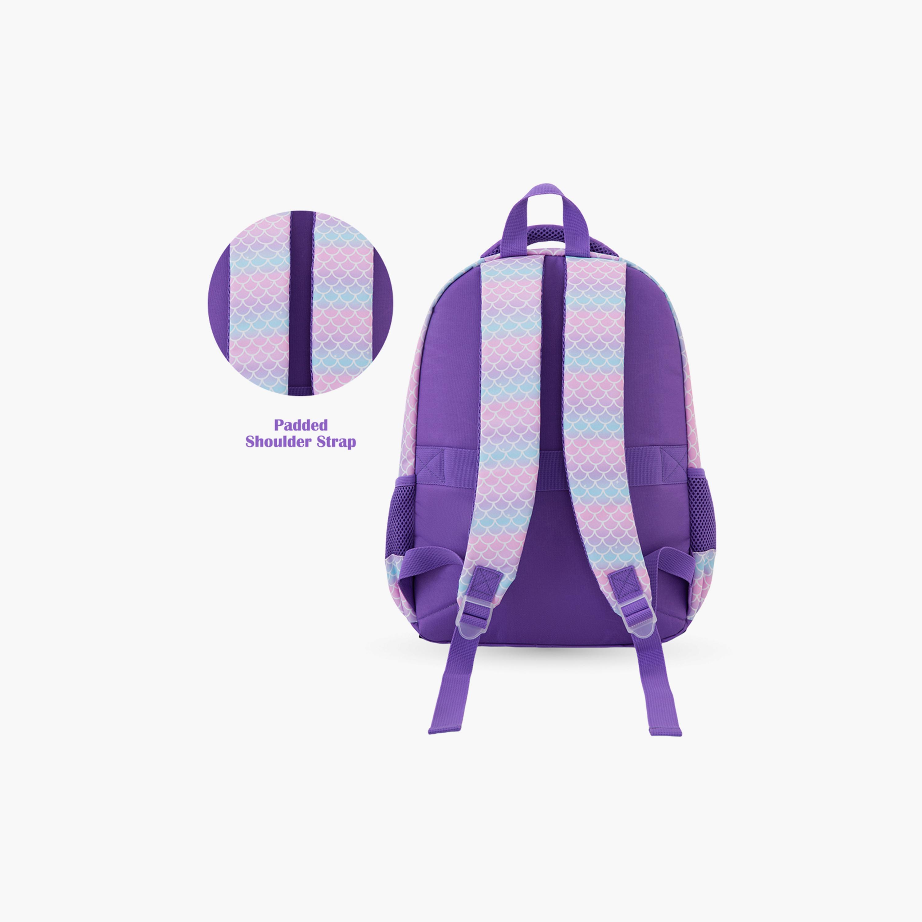 Eazy Kids School Bag & Pencil Bag & Lunch Bag with SS Bottle & Convertible Lunch Box - 16 Inch-school-bagsandbackpacks-sets-image-15