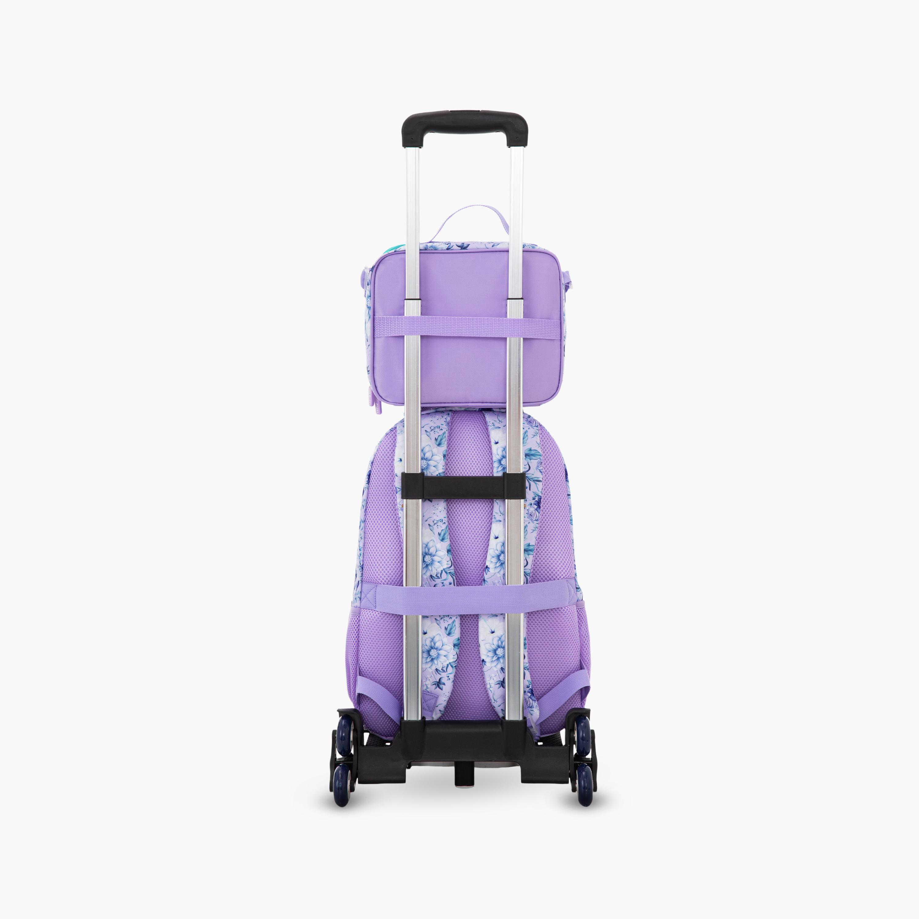 Eazy Kids Universal School Bag & Pencil Bag & Lunch Bag with Trolley - 18 Inch-school-bagsandbackpacks-trolleybags-image-11