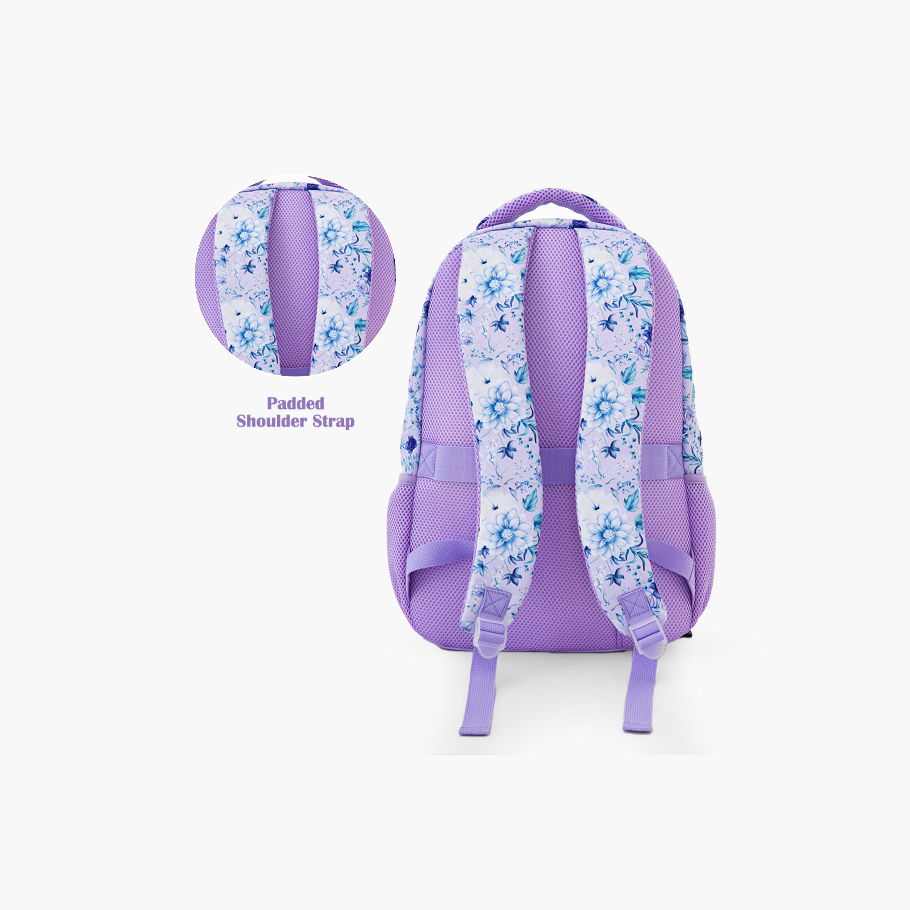 Eazy Kids Universal School Bag & Pencil Bag & Lunch Bag with Trolley - 18 Inch-school-bagsandbackpacks-trolleybags-image-18
