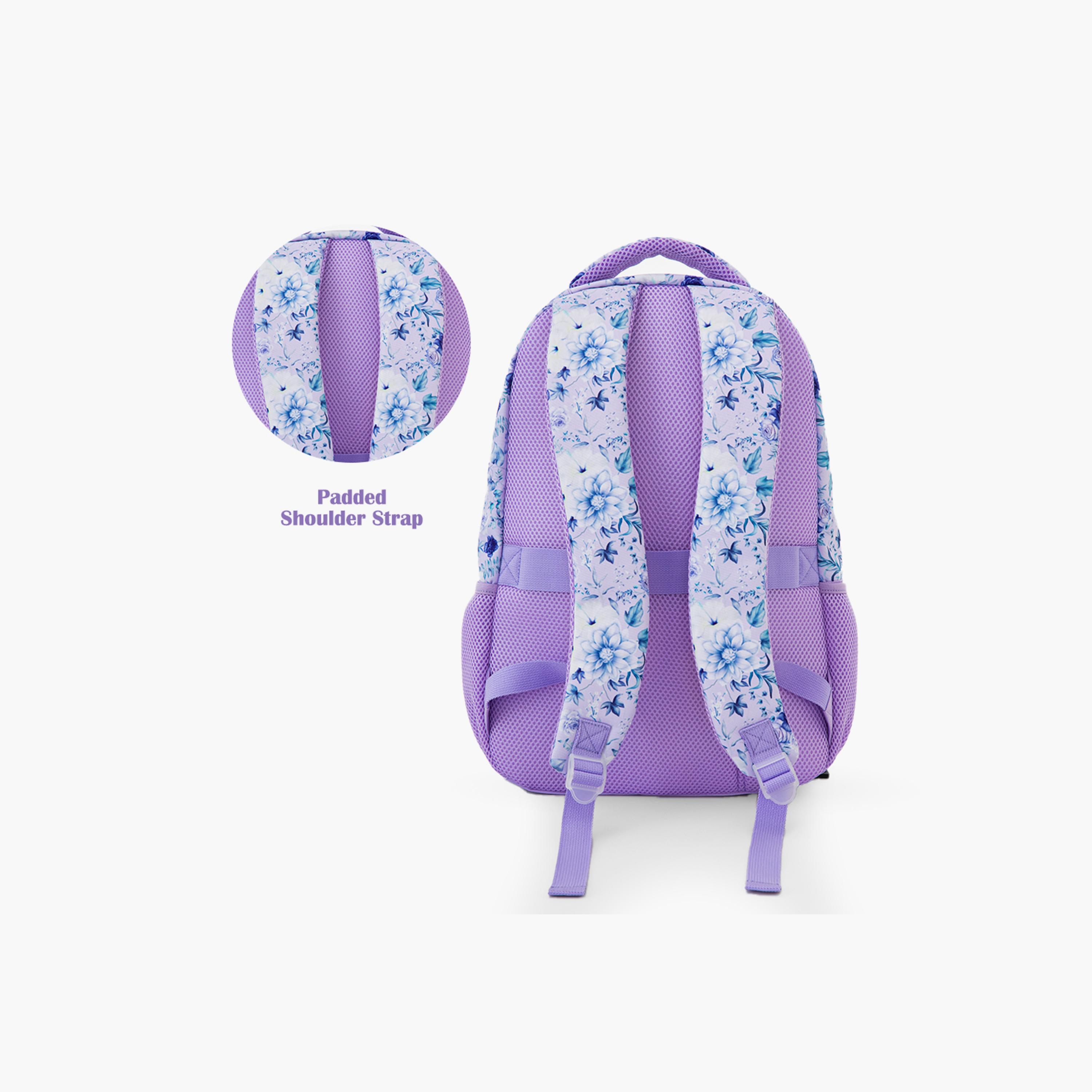 Eazy Kids School Bag & Pencil Bag & Lunch Bag with Tritan Bottle & Jumbo Bento Lunch Box - 18 Inch-school-bagsandbackpacks-sets-image-15