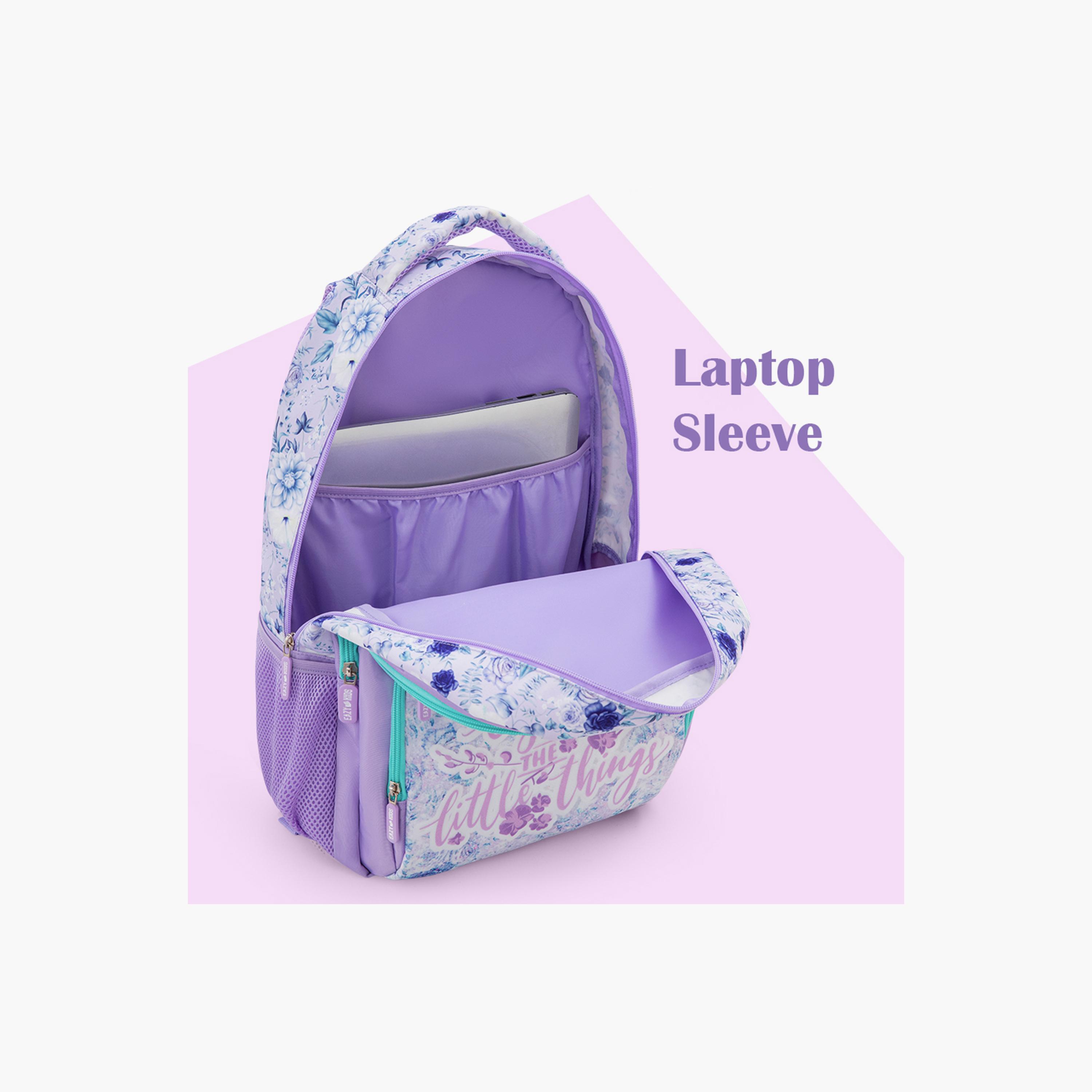 Eazy Kids School Bag & Pencil Bag & Lunch Bag with Tritan Bottle & Jumbo Bento Lunch Box - 18 Inch-school-bagsandbackpacks-sets-image-16