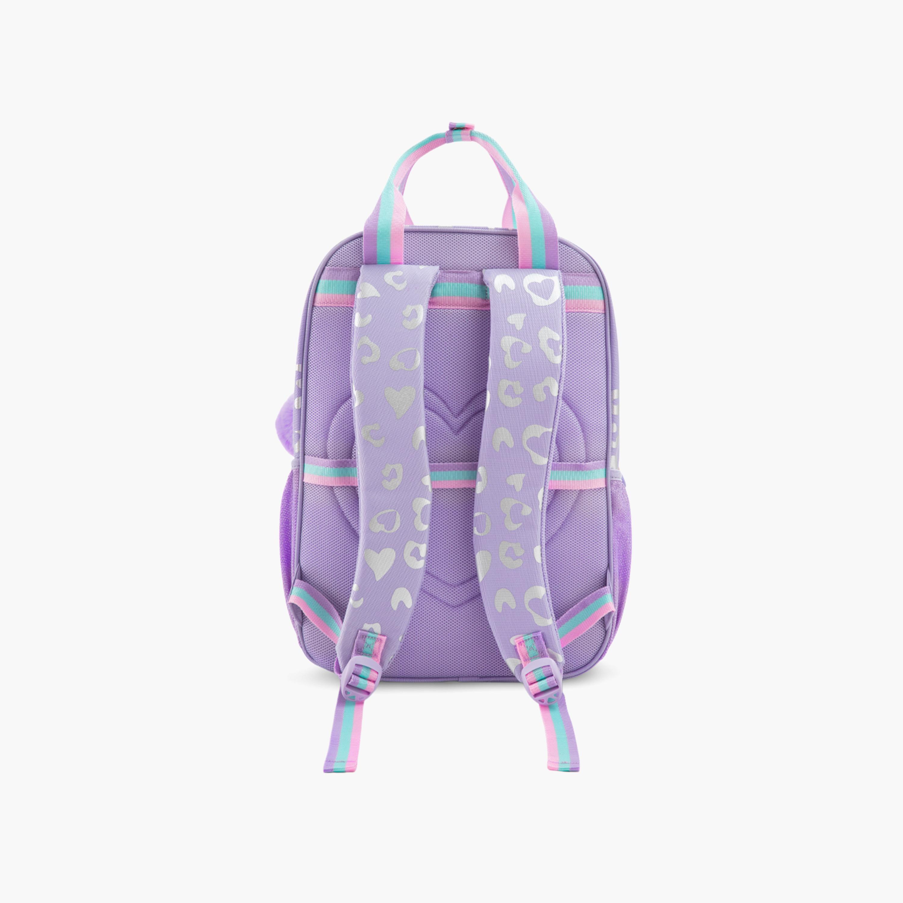 Eazy Kids School Bag & Pencil Bag & Lunch Bag with Tritan Bottle & Jumbo Bento Lunch Box - 17 Inch-school-bagsandbackpacks-sets-image-14