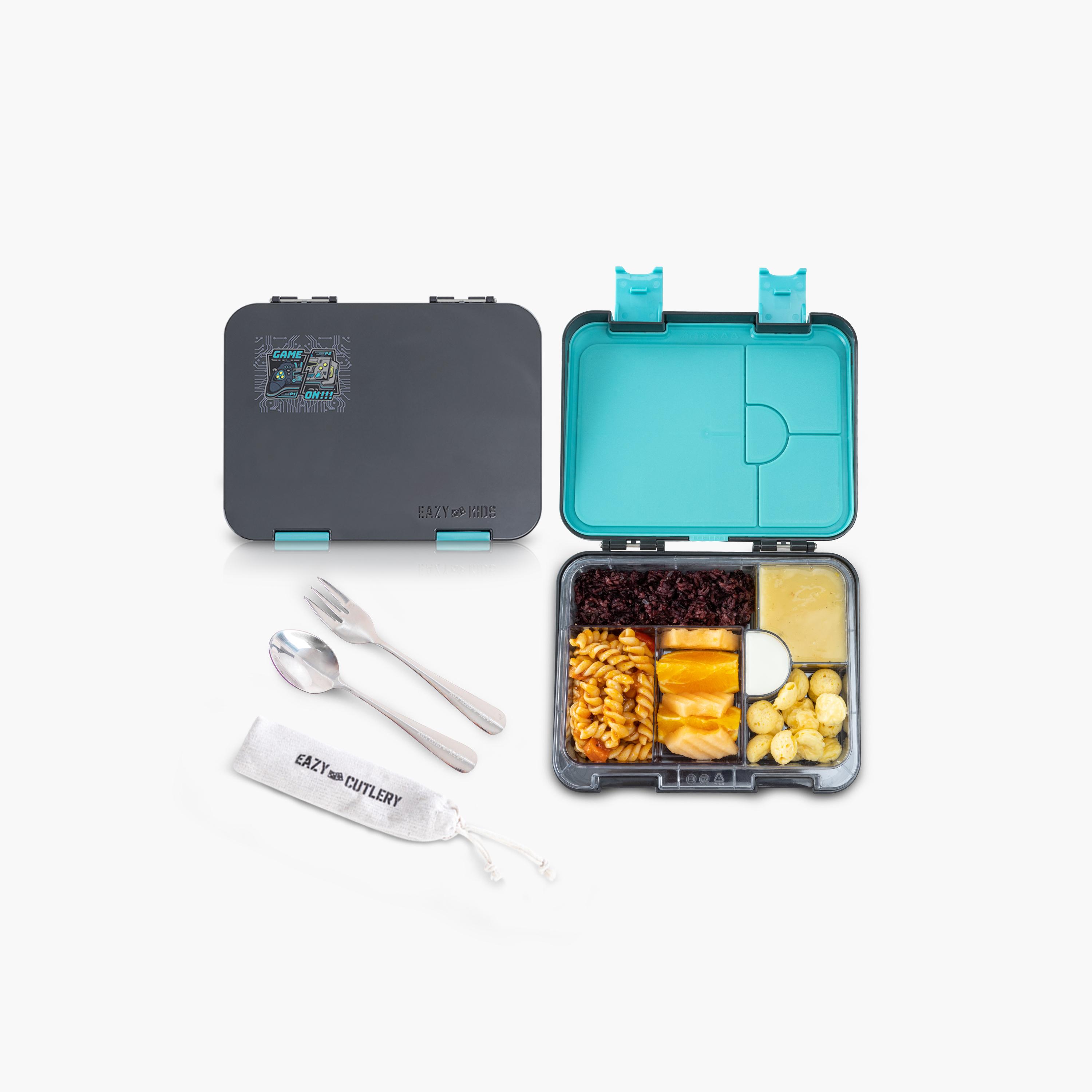 Eazy Kids Trolley School Bag & Pencil & Lunch Bag with Insulated Bottle & Bento Box - 17 Inch-school-bagsandbackpacks-trolleybags-image-13