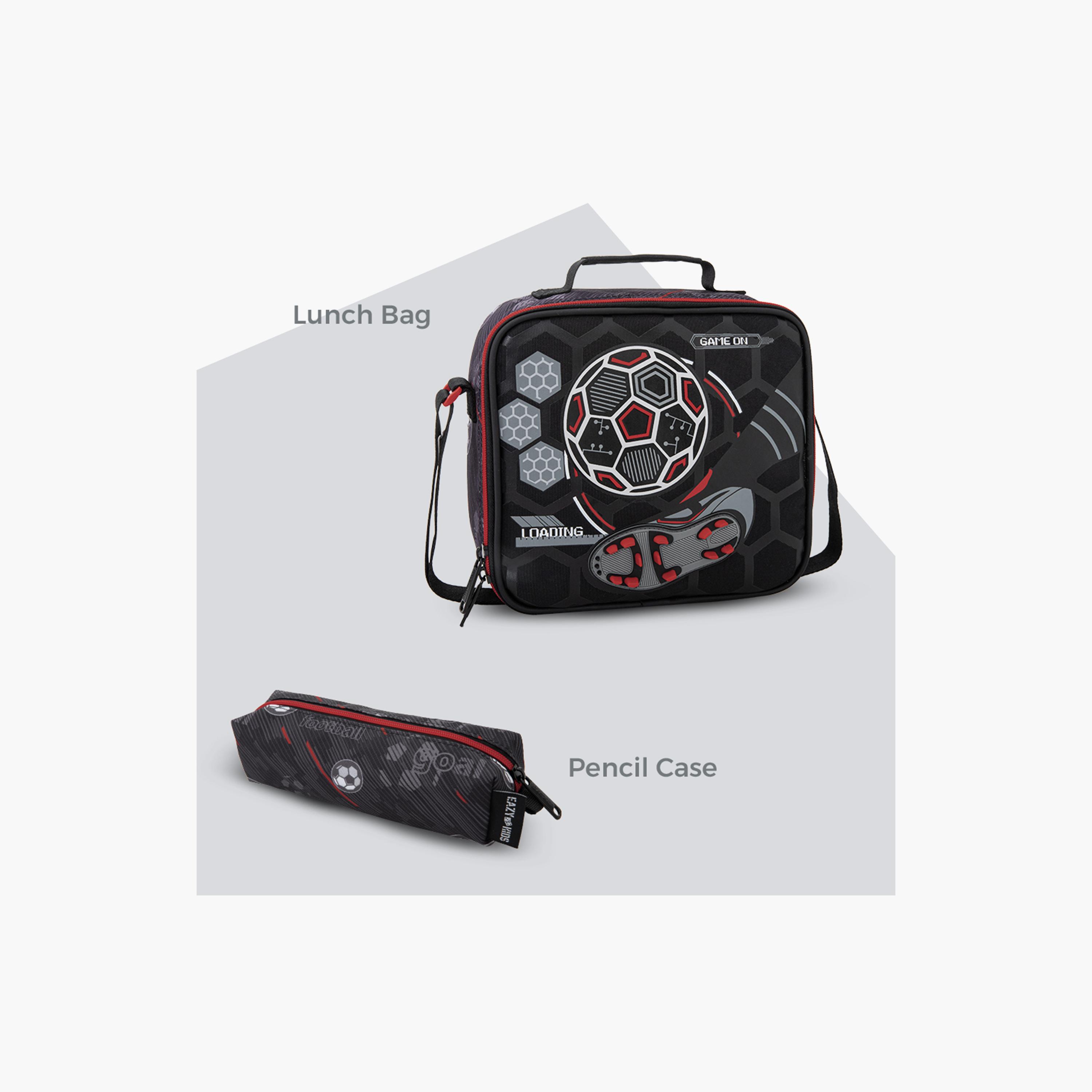 Eazy Kids Trolley School Bag & Pencil & Lunch Bag with Insulated Bottle & Bento Box - 17 Inch-school-bagsandbackpacks-trolleybags-image-20