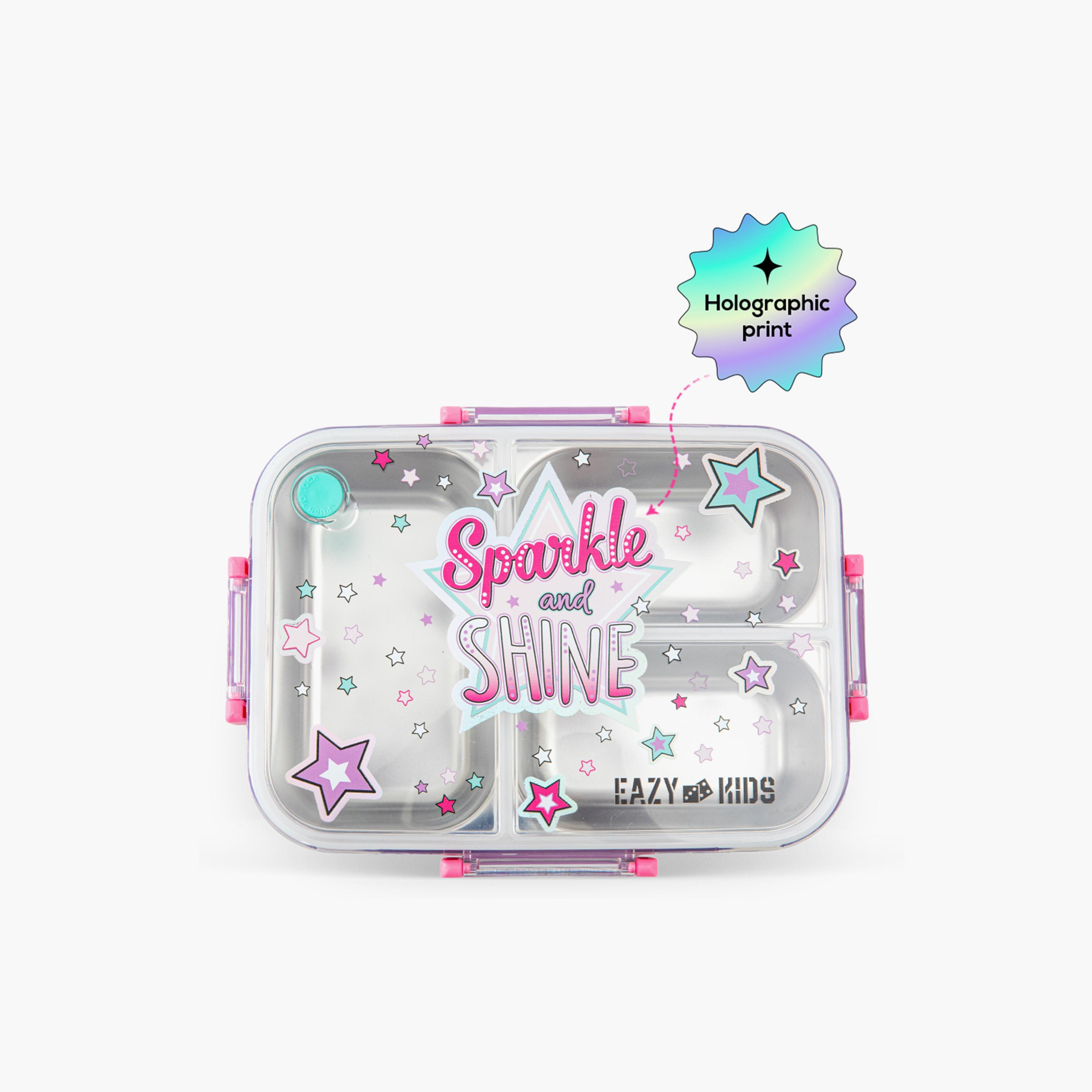 Eazy Kids Stainless Steel Bento Lunch Box with Tritan Water Bottle - 850 ml-school-lunchessentials-lunchboxes-image-11