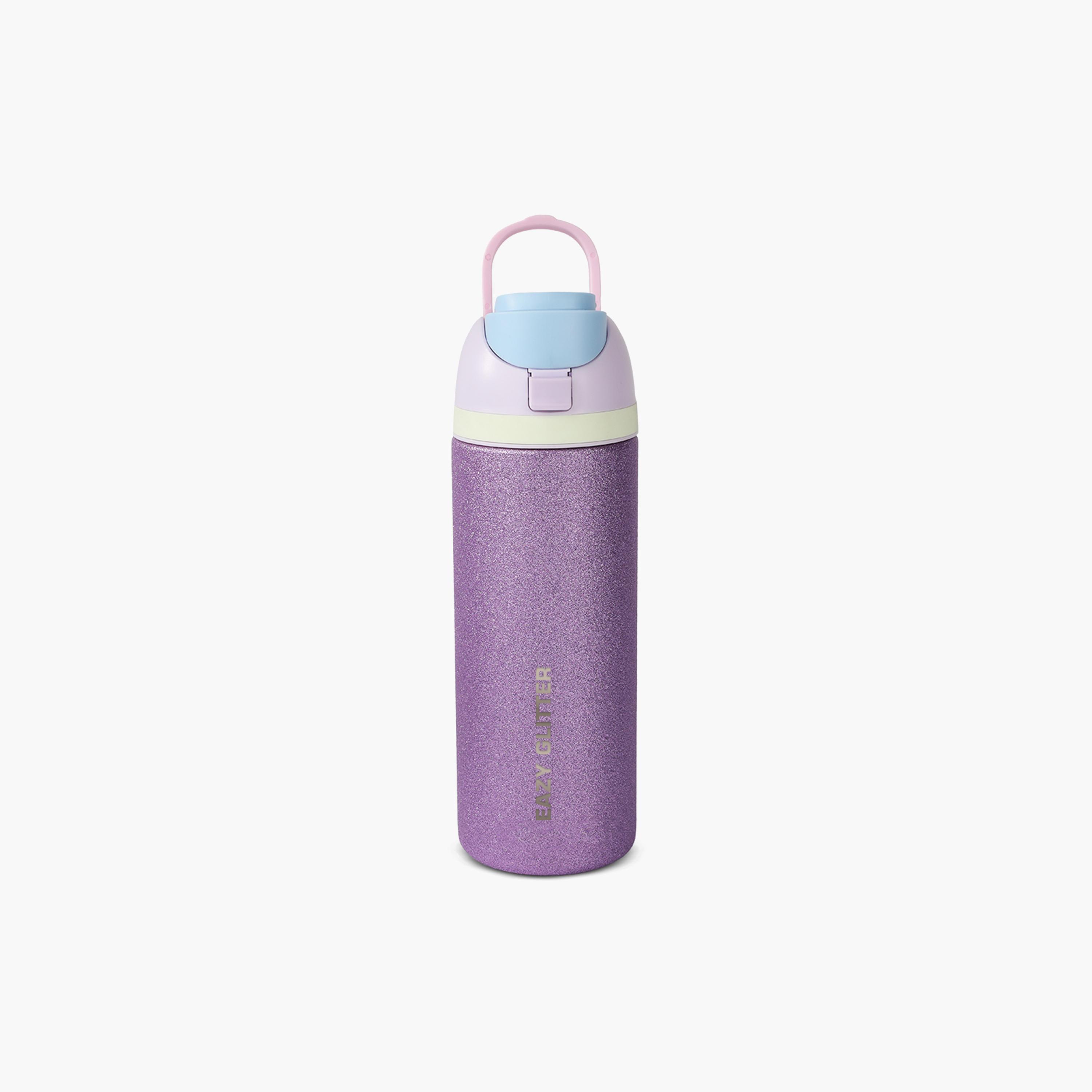 Eazy Kids Convertible Bento Lunch Box & Glitter SS Water Bottle with Cutlery & Bag - 720 ml-school-lunchessentials-lunchboxes-image-7