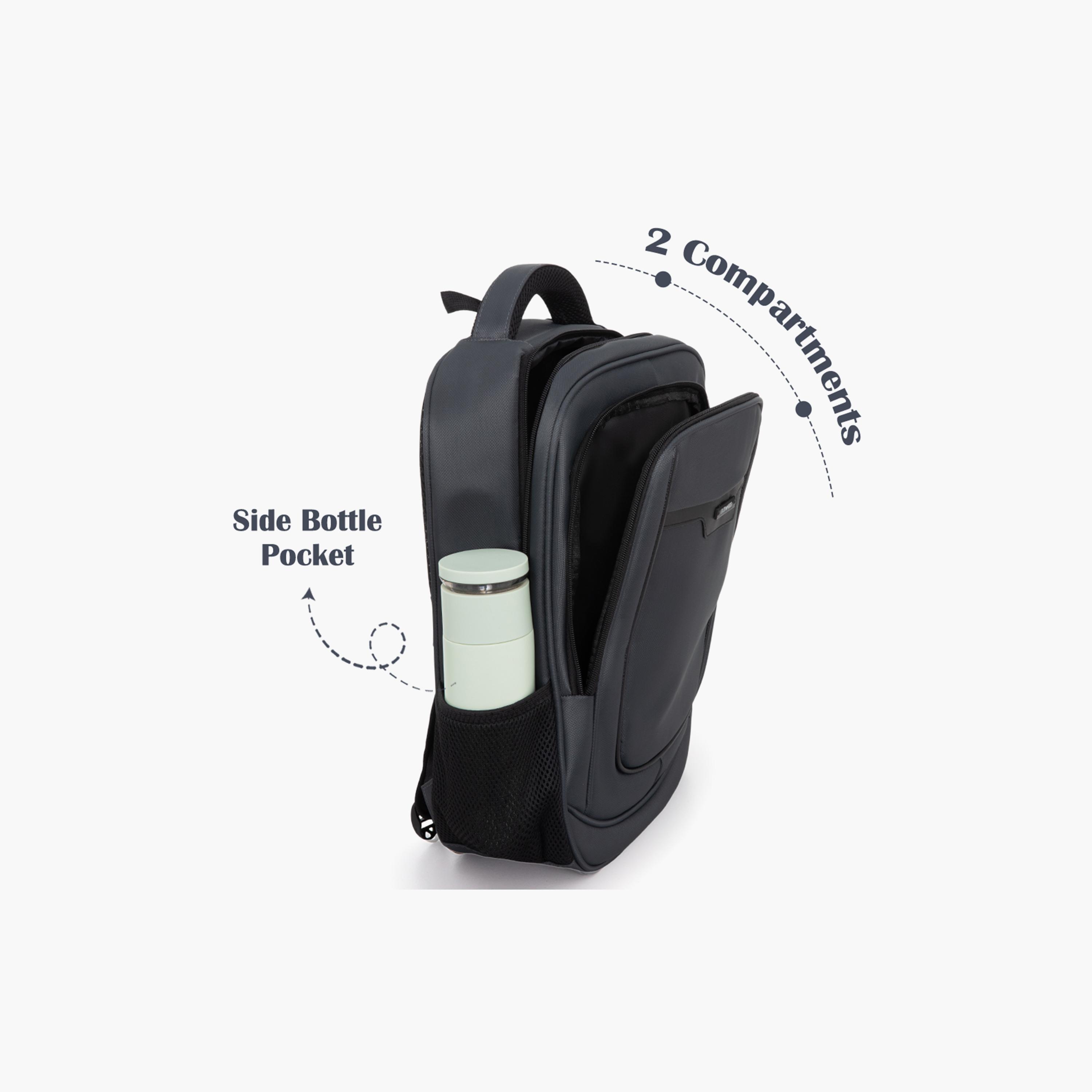 Eazy Kids Laptop Sleeves Backpack with 710 ml SS Bottle - 16 Inch-school-bagsandbackpacks-backpacks-image-12