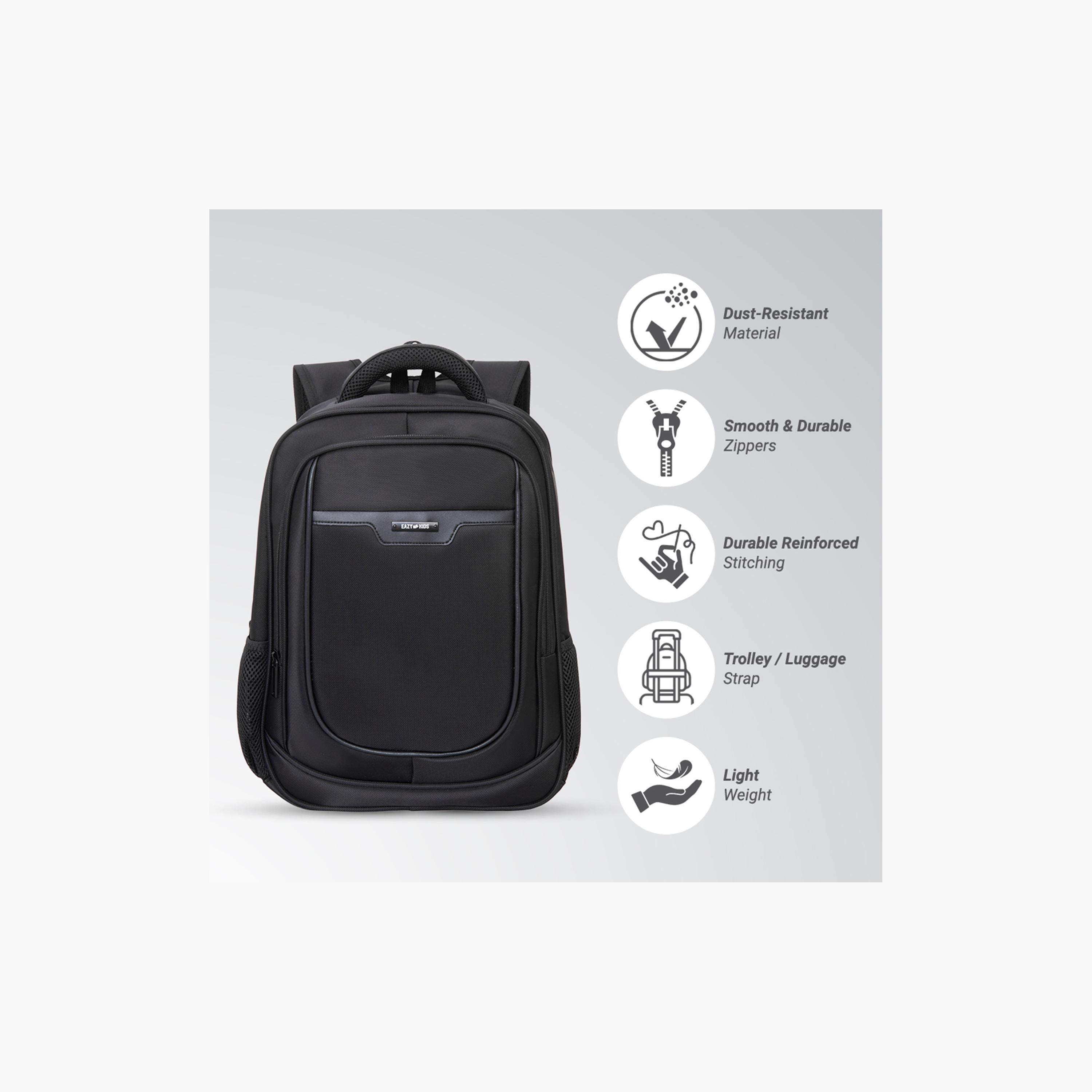 Eazy Kids Laptop Sleeves Backpack with Trolley - 16 Inch-school-bagsandbackpacks-trolleybags-image-11